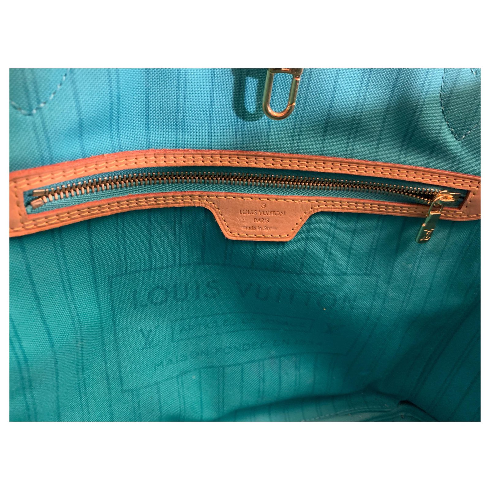 Louis Vuitton Limited Edition Neverfull GM Travel Articles Handbag