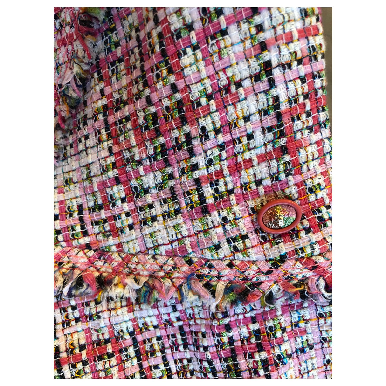 Chanel 2017 Tweed dress Multiple colors ref.178583 - Joli Closet