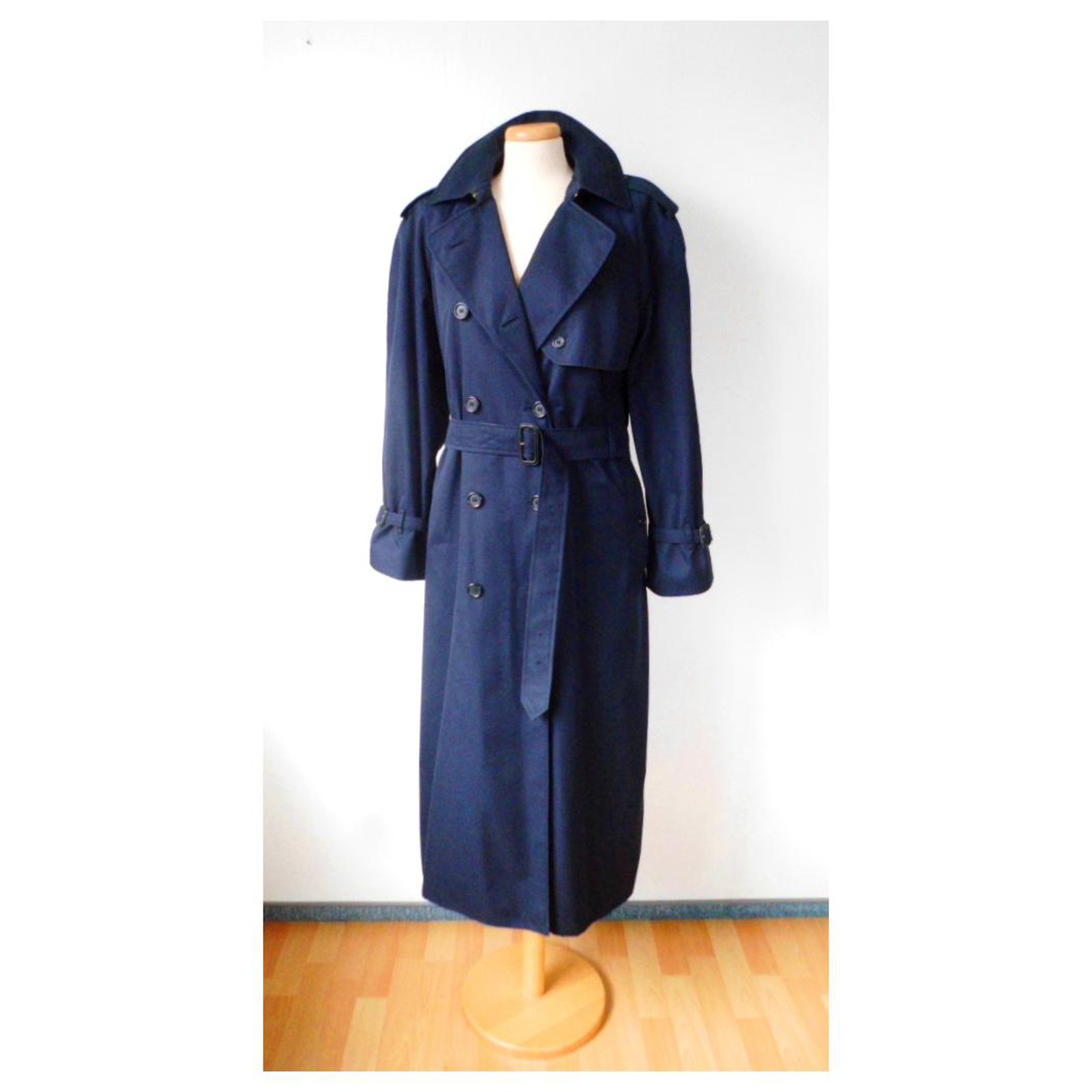 lobby Forstå nationalisme Burberry Navy Blue Trench Coat With Removable Lining Cotton ref.226462 -  Joli Closet