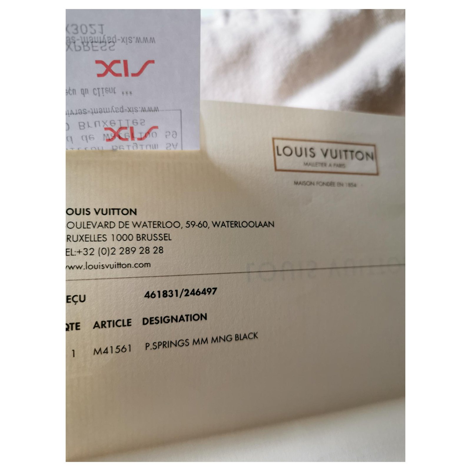 Louis Vuitton Palm springs mm Brown Cloth ref.180307 - Joli Closet