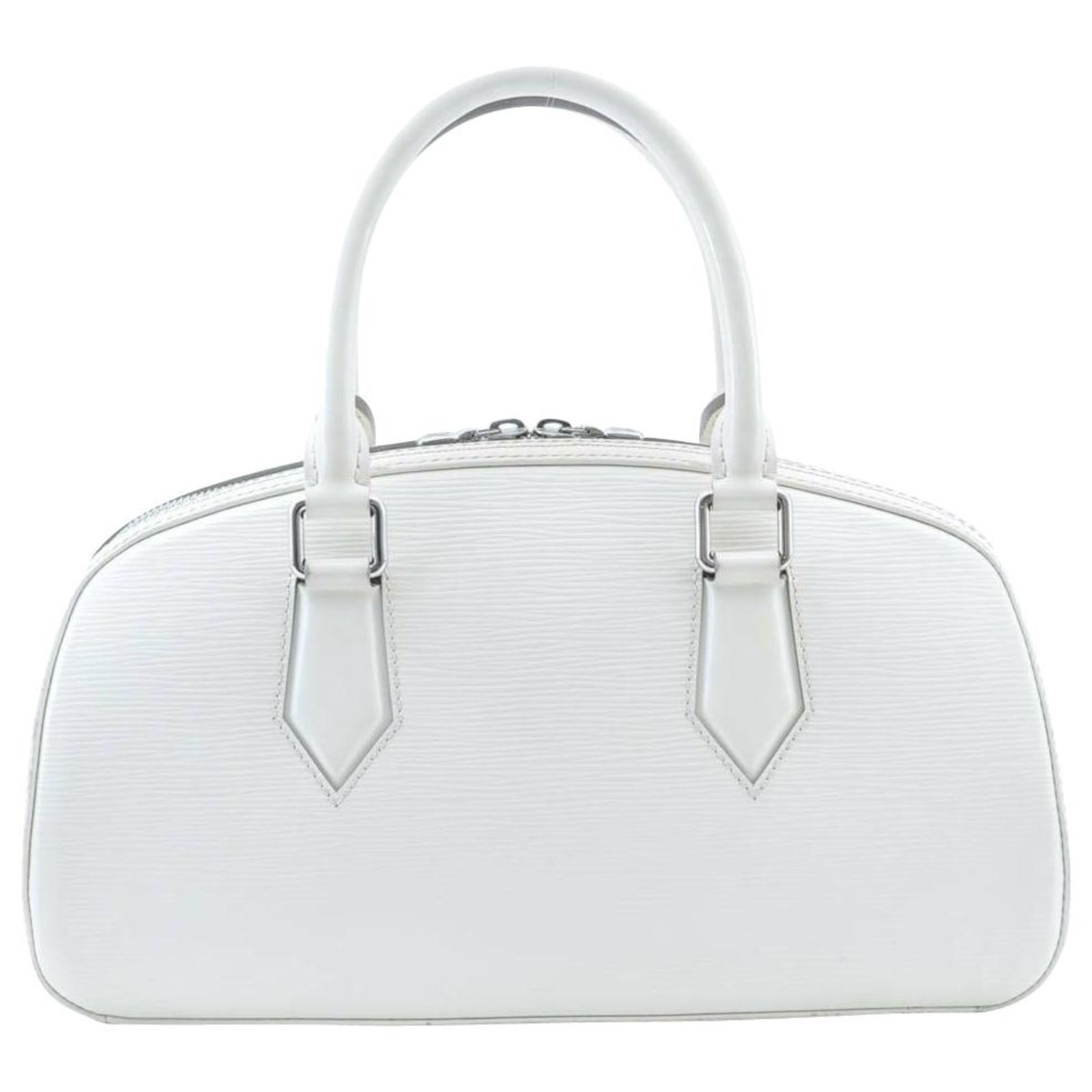 Louis Vuitton Louis Vuitton Jasmin White Epi Leather Handbag