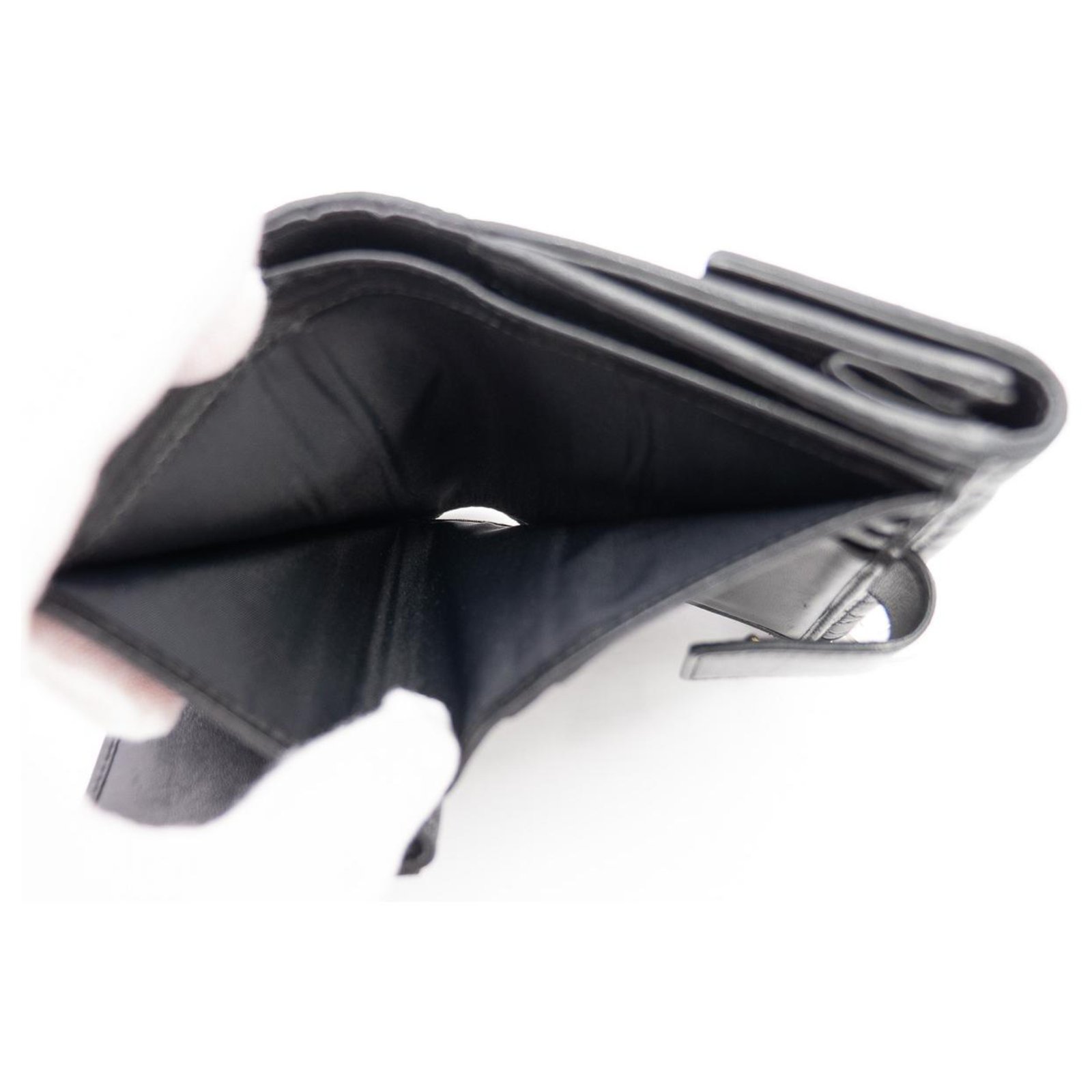 Dior Lady Dior Mini Wallet In Black Cannage Lambskin Wallets Lambskin Black Ref 181716 Joli Closet