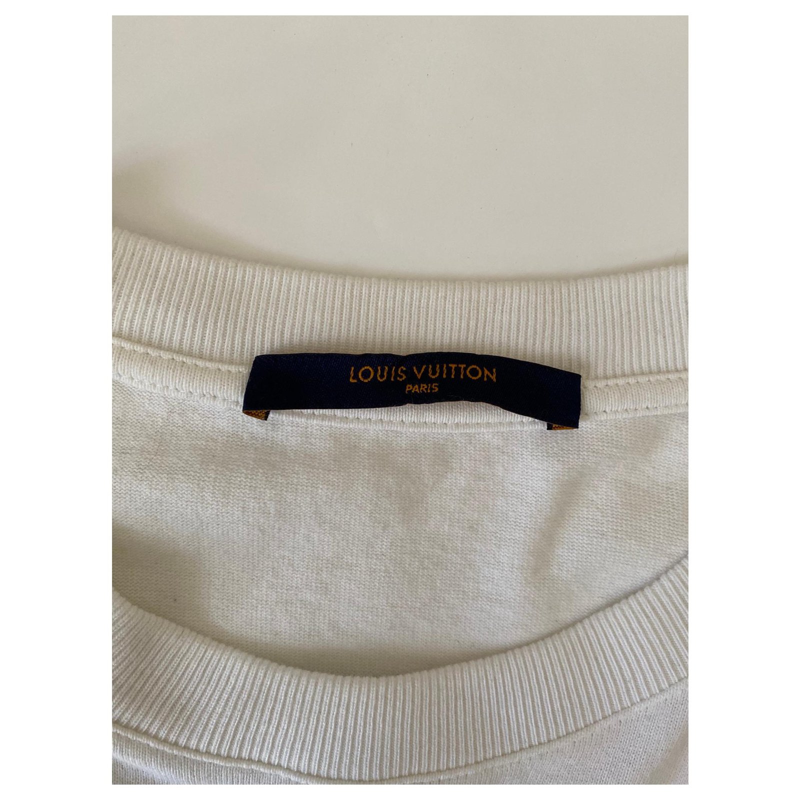Louis Vuitton Tees White Cotton ref.183040 - Joli Closet