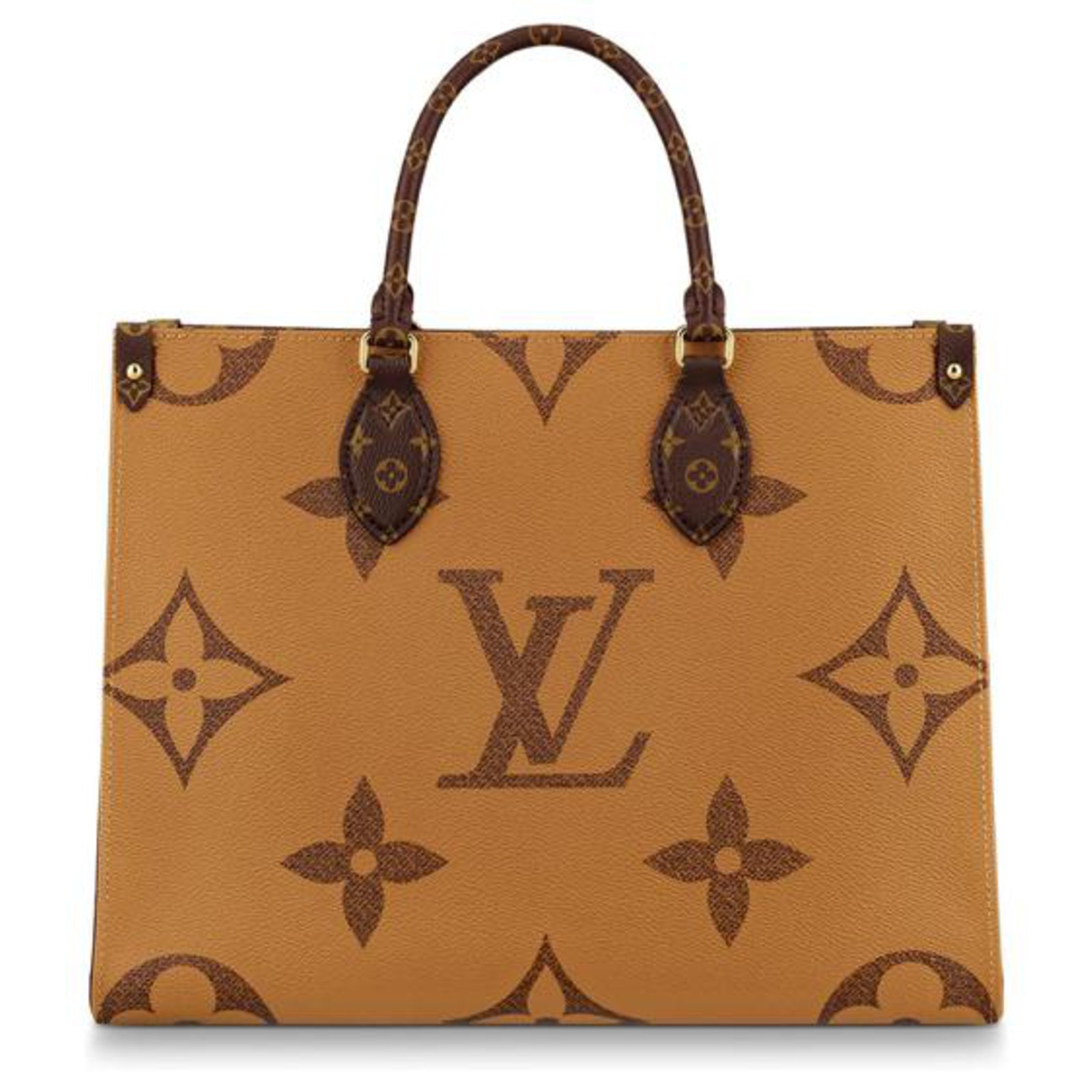 Louis Vuitton OnTheGo MM Arizona Brown in Cowhide Leather with Gold-tone -  US