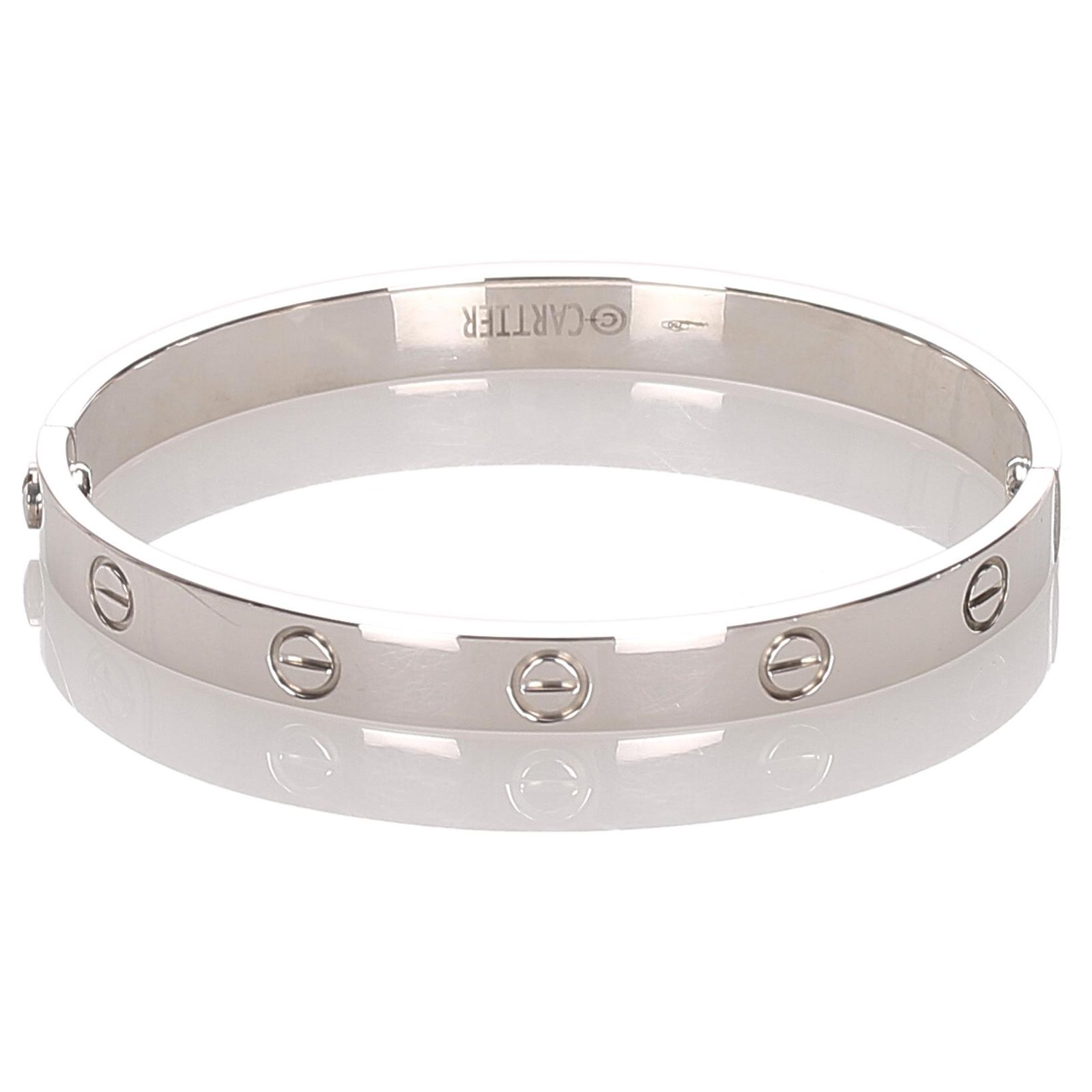 cartier bracelet silver love