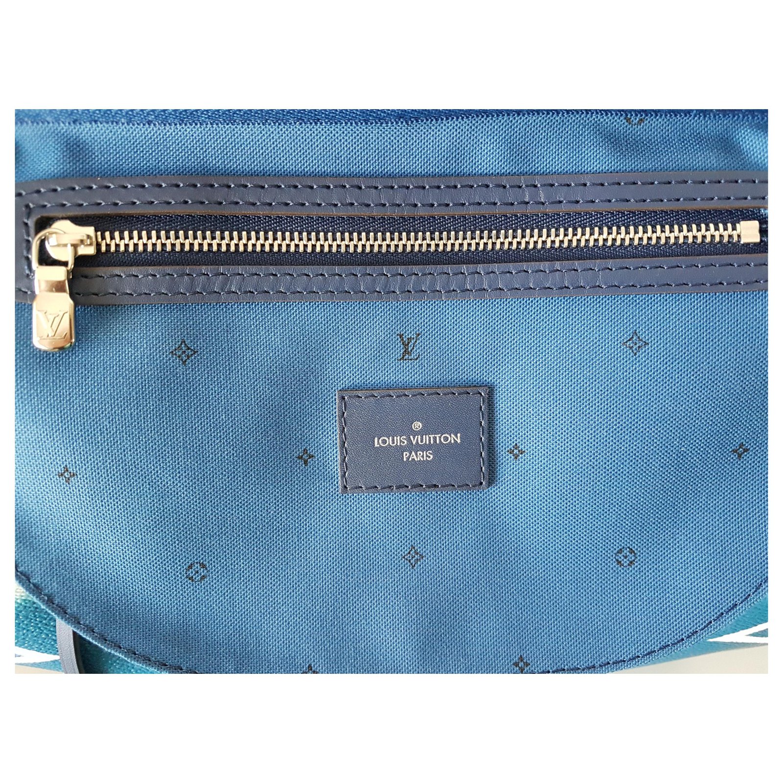 Louis Vuitton Speedy Bandouliere 30 Escale Blue Cloth ref.184242