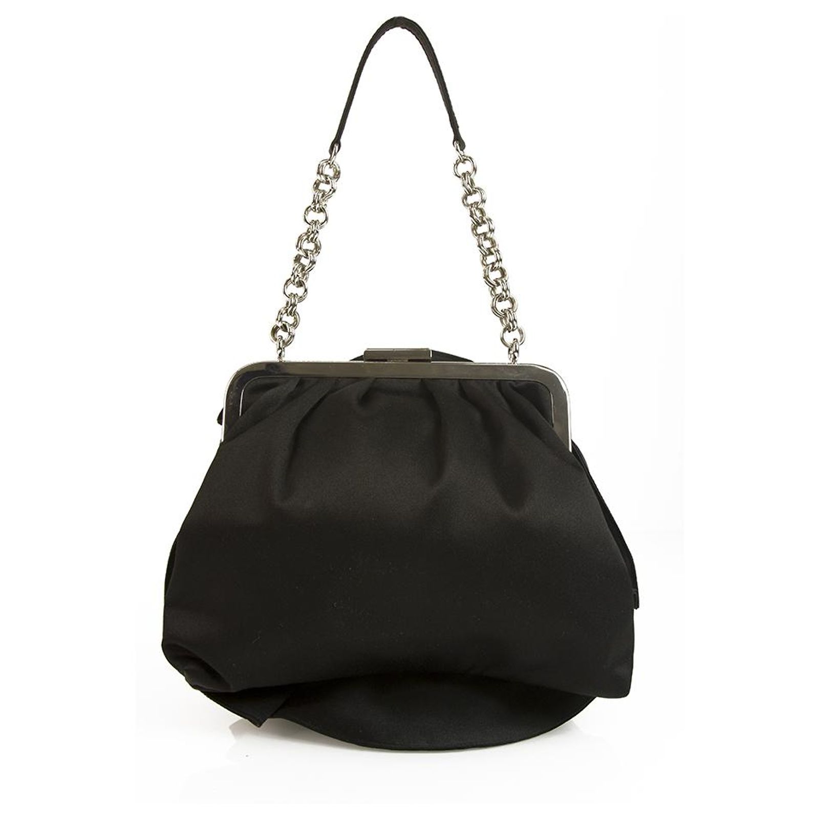 Sac à Main Croisé Karen Millen En Cuir Saffiano Noir - Neuf Avec Étiquettes