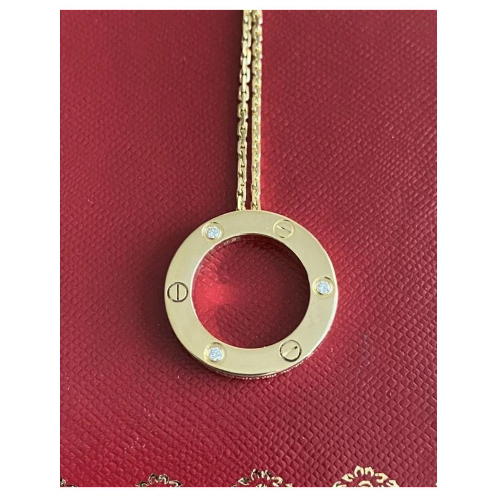 Cartier Cartier Love necklace in yellow 