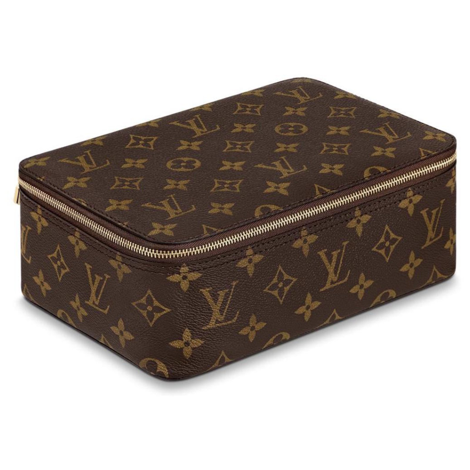 Louis Vuitton Cube de Rangement PM Cosmetic Pouch Accessory (Brown)