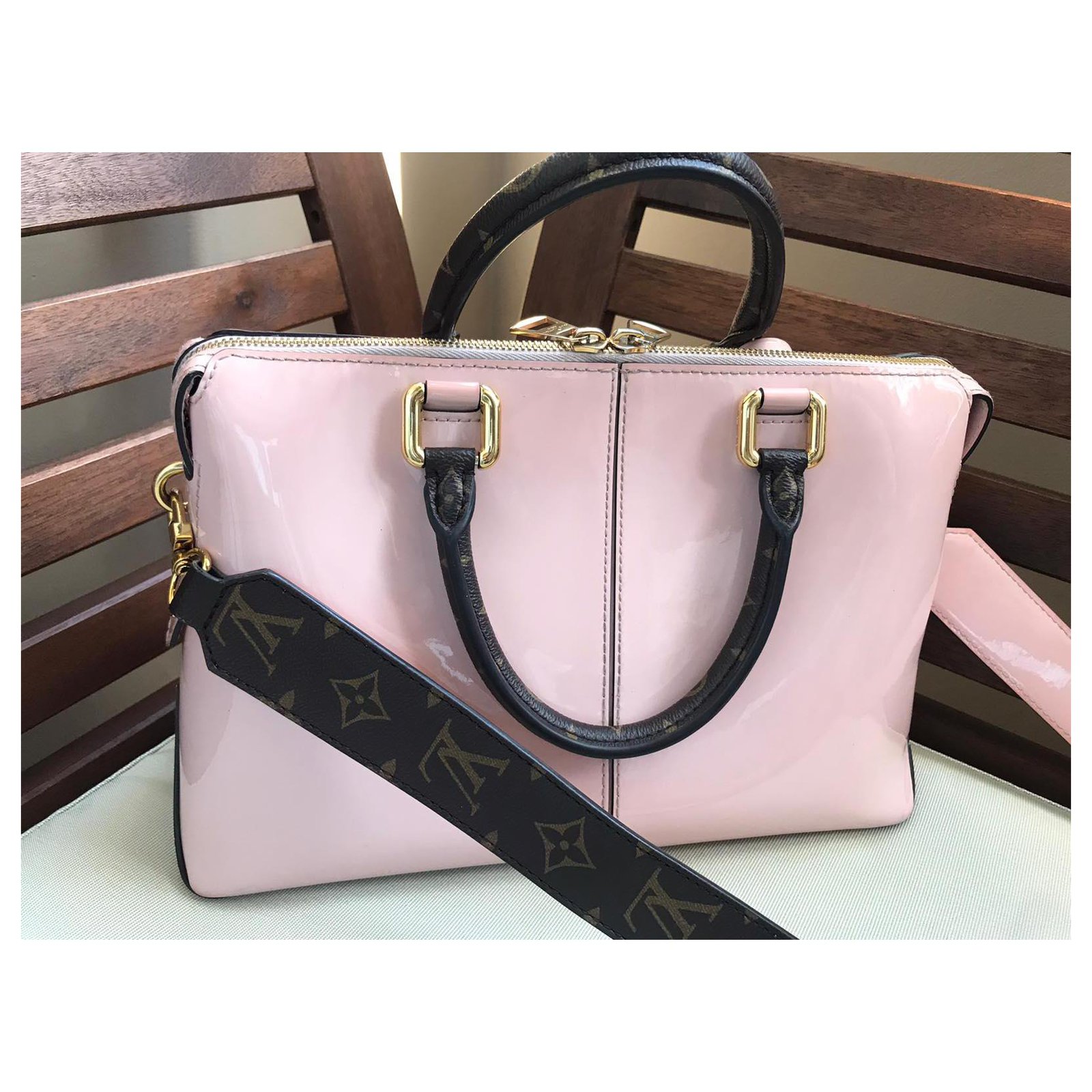 Louis Vuitton Patent Miroir - Pink Handle Bags, Handbags - LOU777867