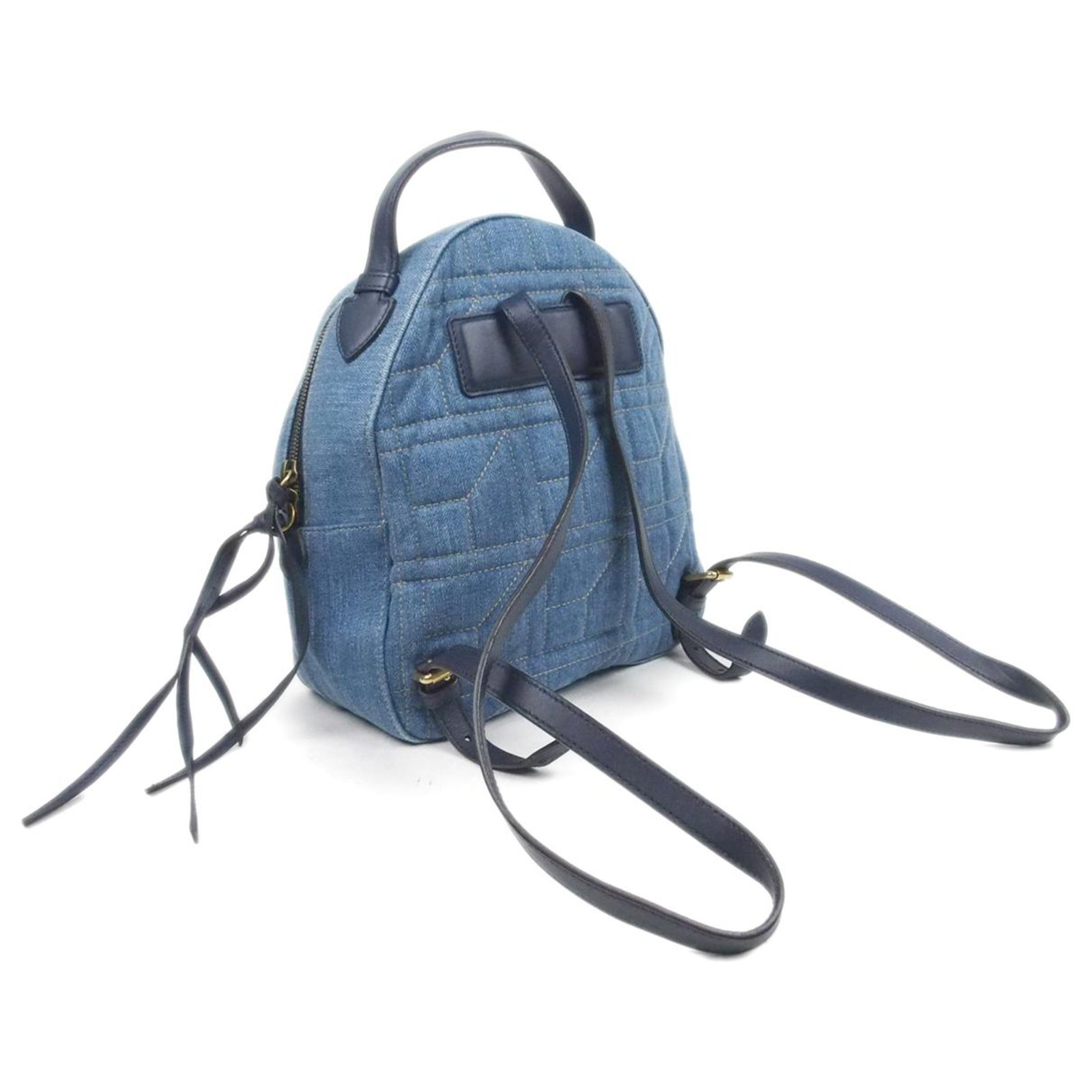 gucci denim backpack