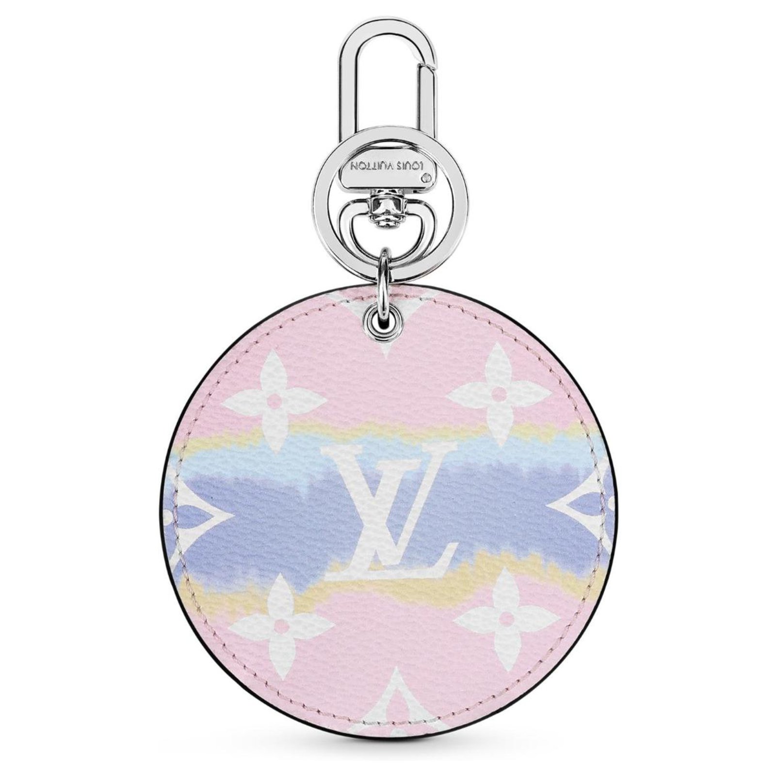 Pre-owned Louis Vuitton Charm For Berlingot Bags And Key Ring In Pink