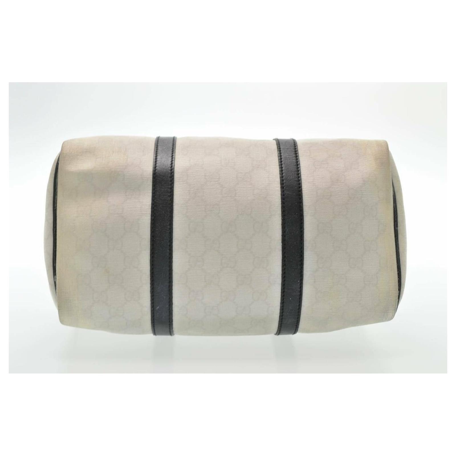 white gucci hand bolsa
