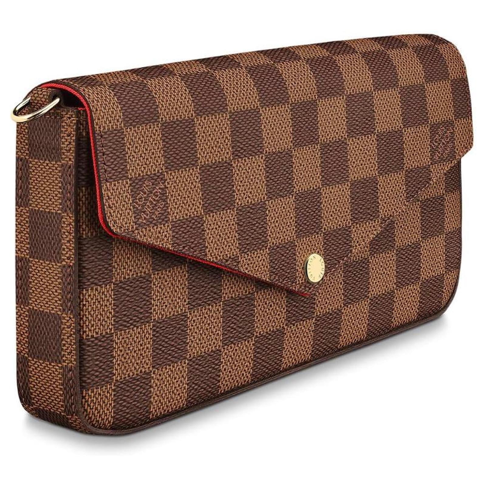 Louis Vuitton Sac Felicie neuf Marron ref.185770 Joli Closet