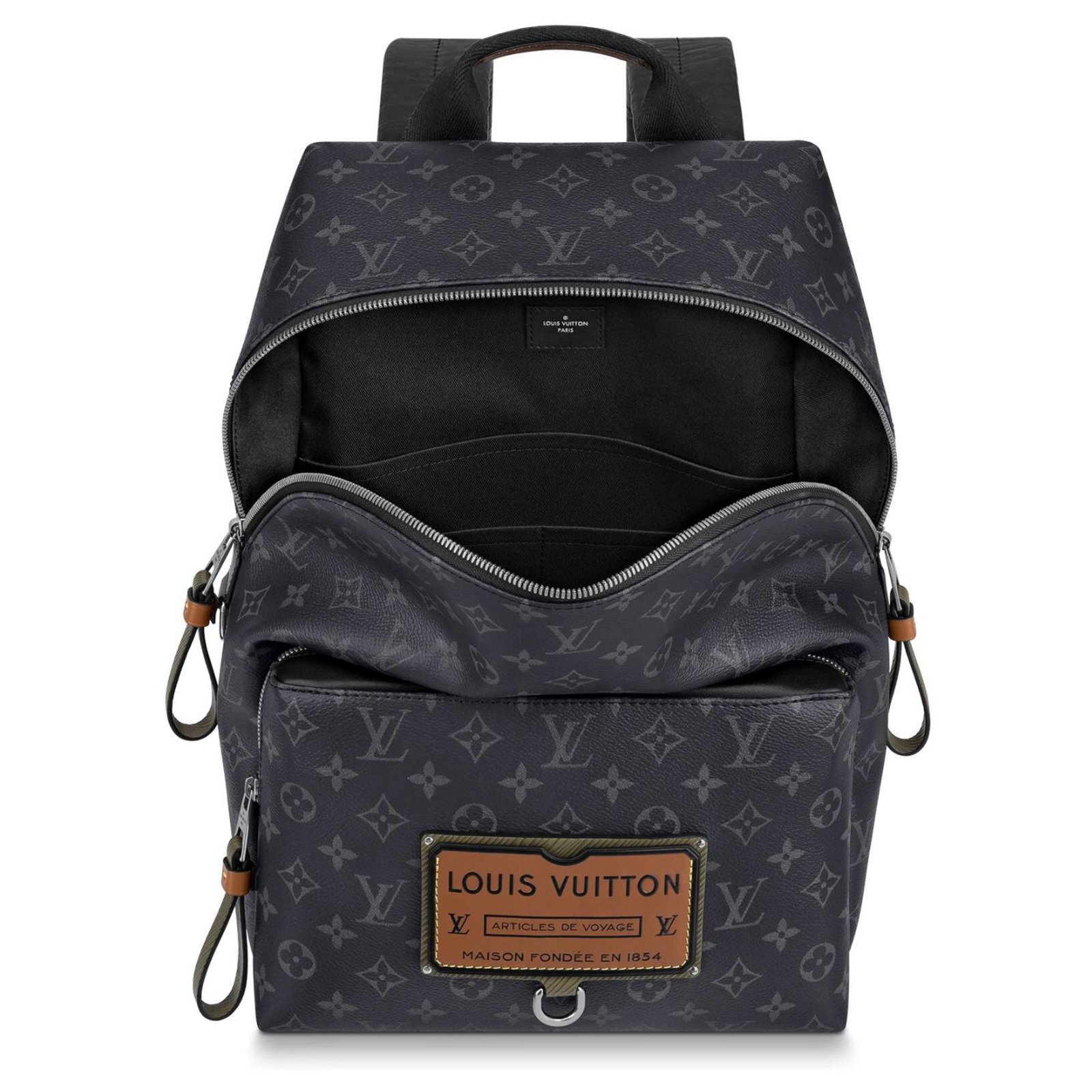 Louis Vuitton Monogram Eclipse Discovery Backpack M45218