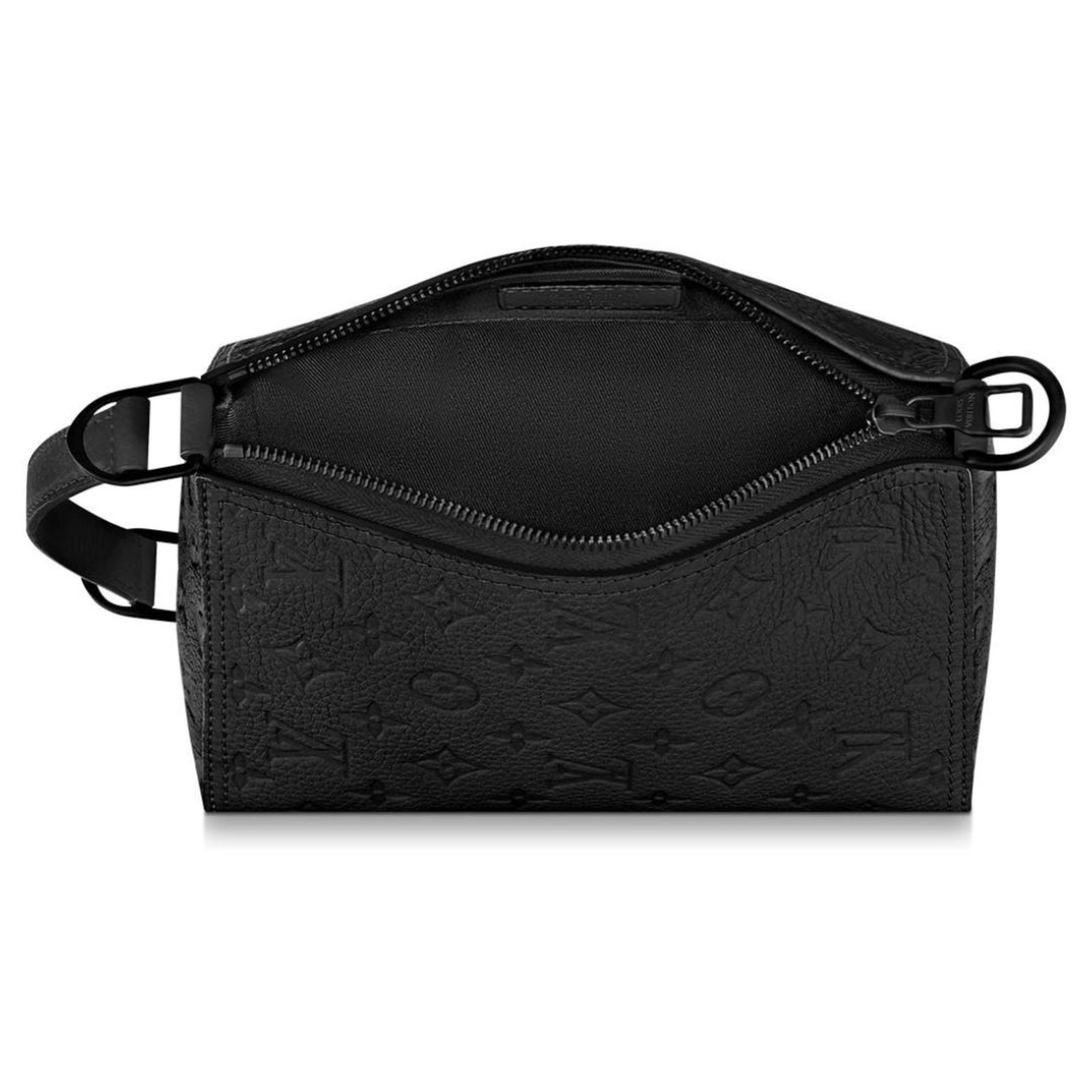 Louis Vuitton Triangle messenger bag new Black Leather ref.185937