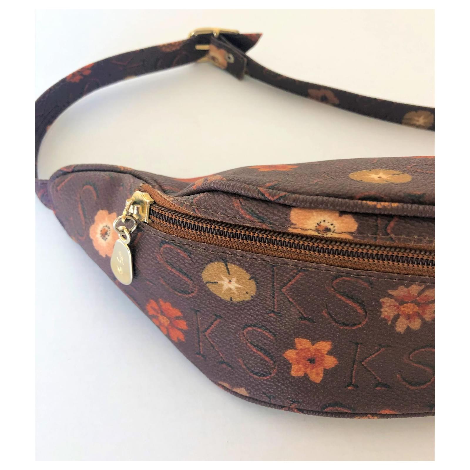 BORSA A SECCHIELLO in tela Ken Scott vintage EUR 35,00 - PicClick IT