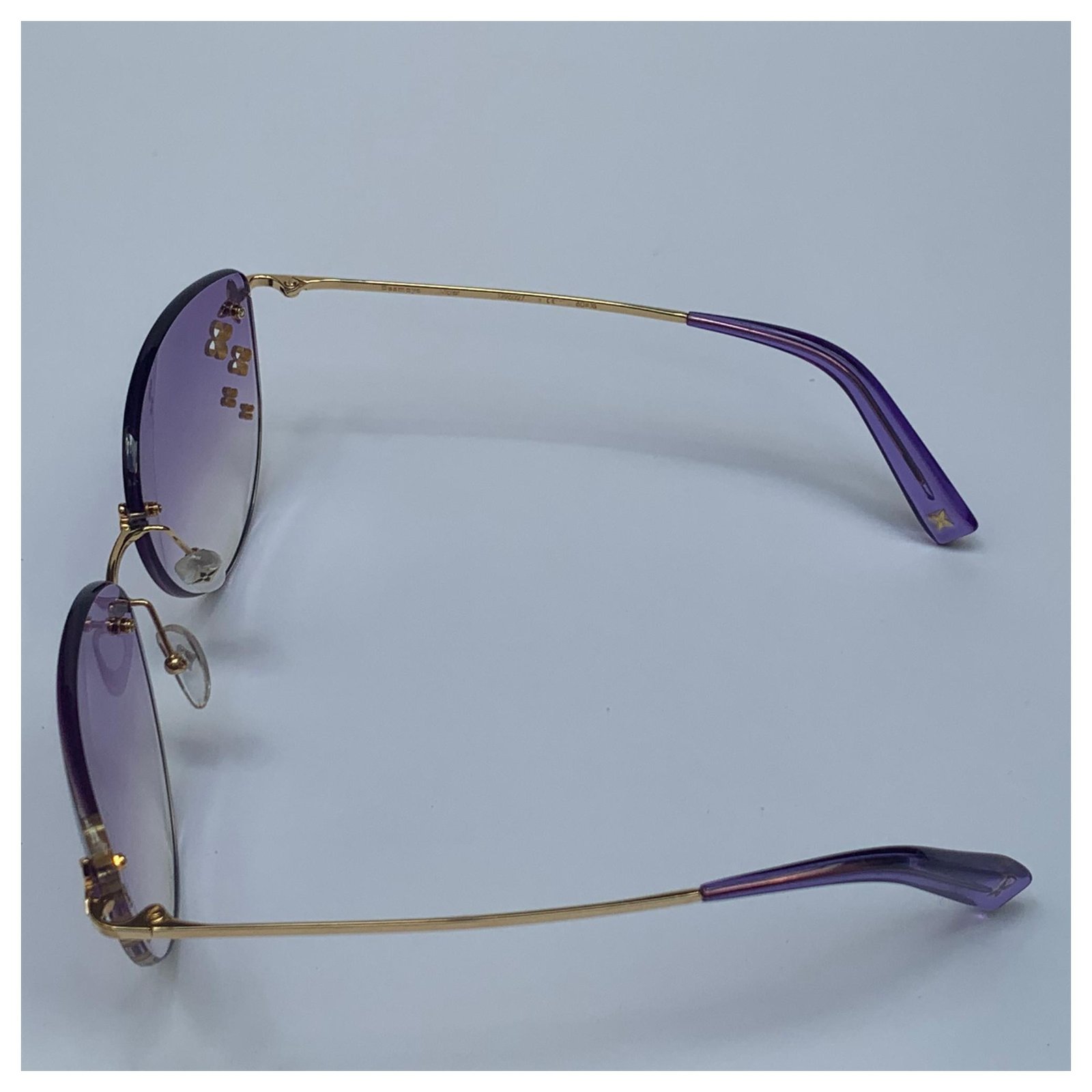 Louis Vuitton Purple Desmayo Sunglasses
