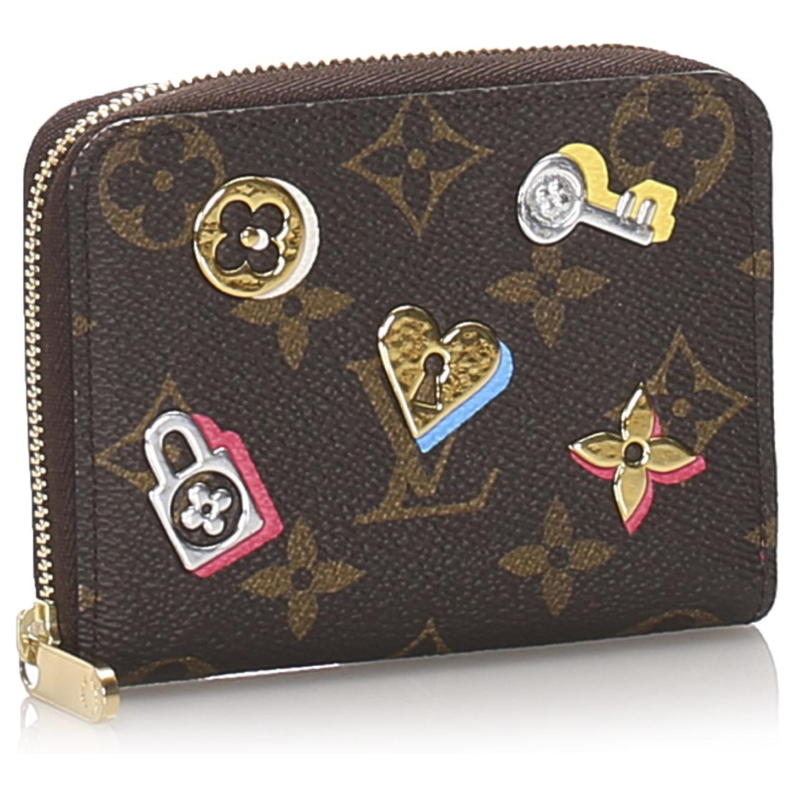 Louis Vuitton, Bags, Louis Vuitton Love Lock Zippy Wallet