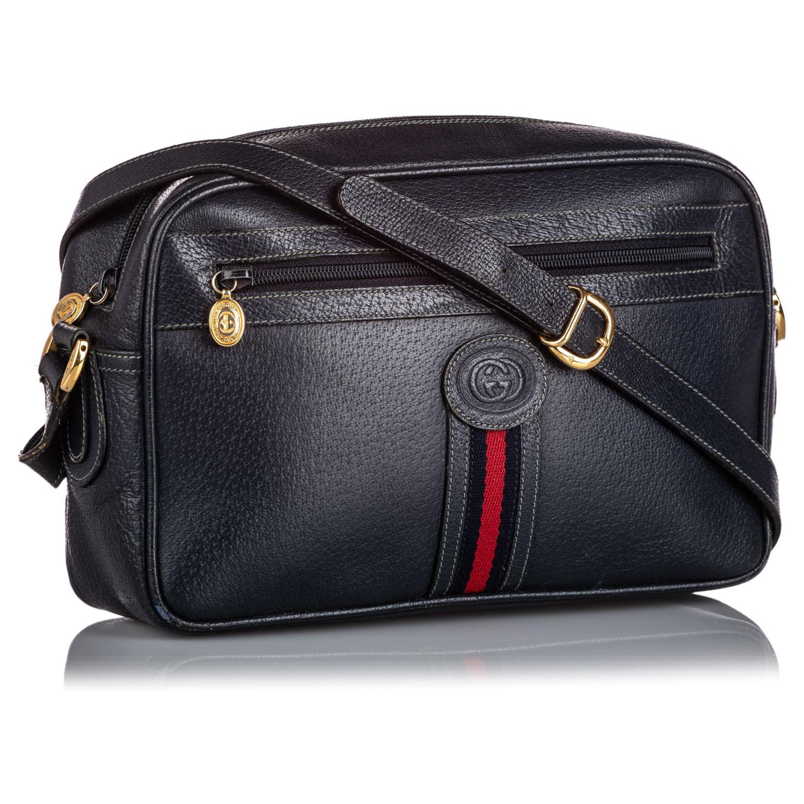 Borsa a tracolla Gucci nera – MMVintagee