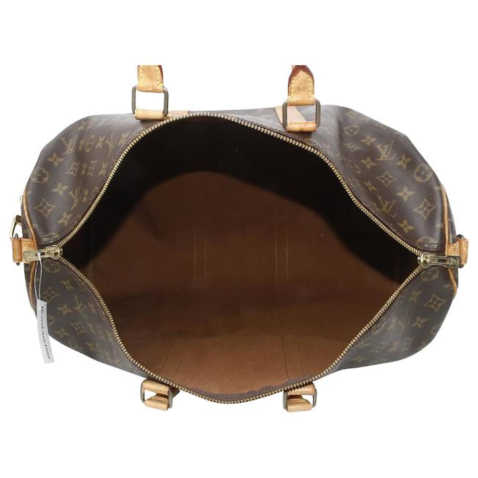 Louis Vuitton Keepall Bandouliere 50 Brown Cloth ref.188158 - Joli Closet