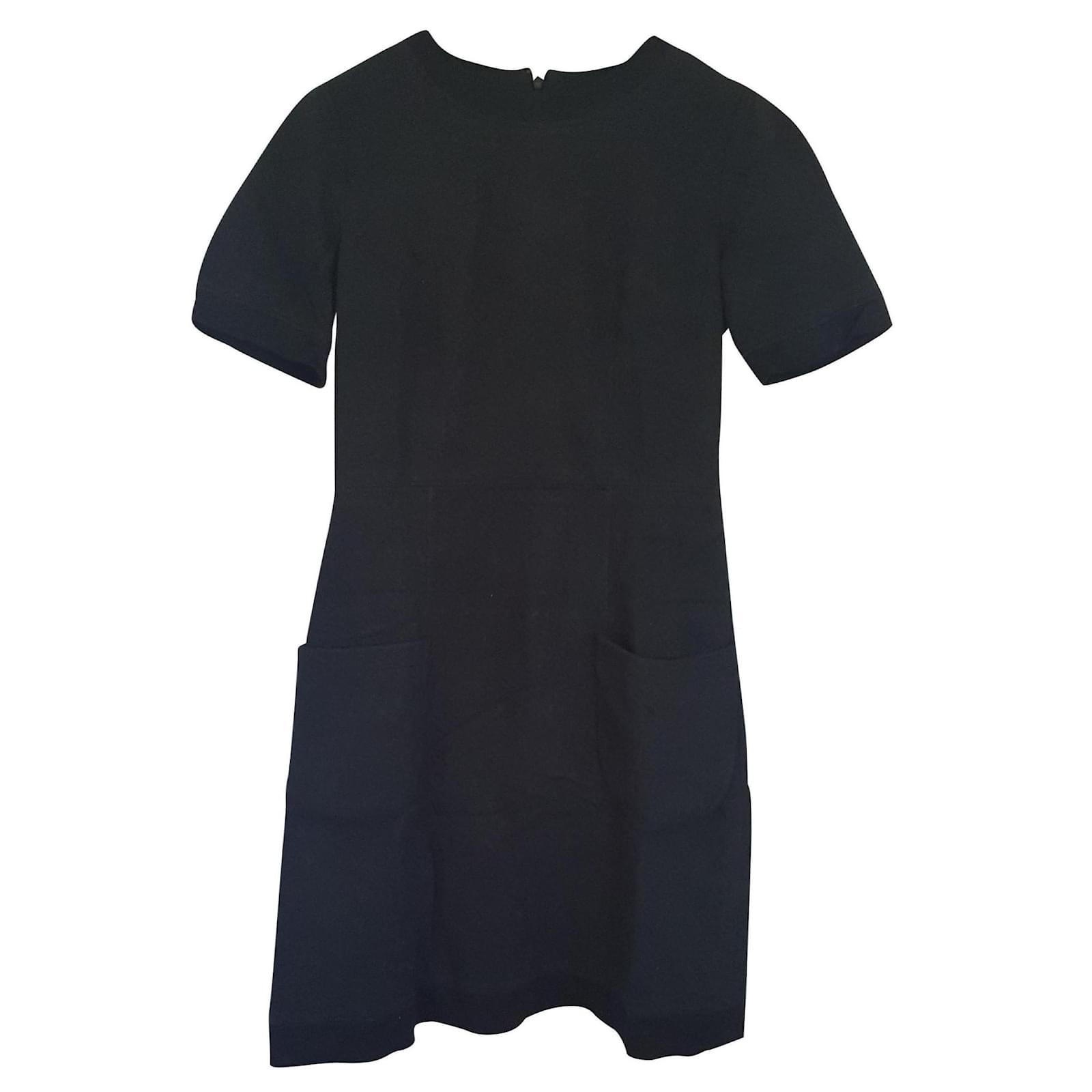 Chanel UNIFORM Black Cotton Ref 188201 Joli Closet chanel-uniform-black-cotton-ref-188201-joli-closet