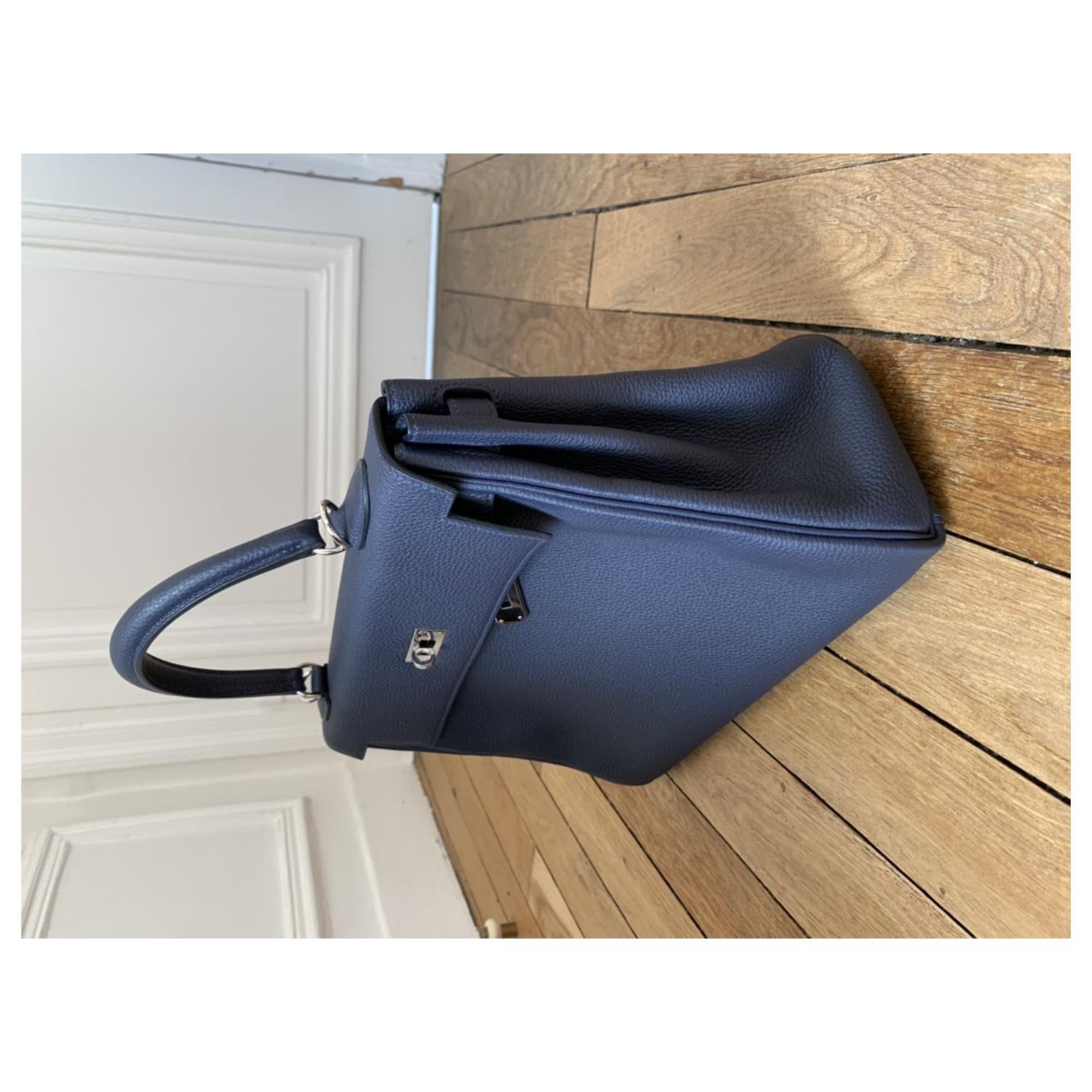 Hermès hermes kelly 32 Bag Blue Leather ref.770047 - Joli Closet