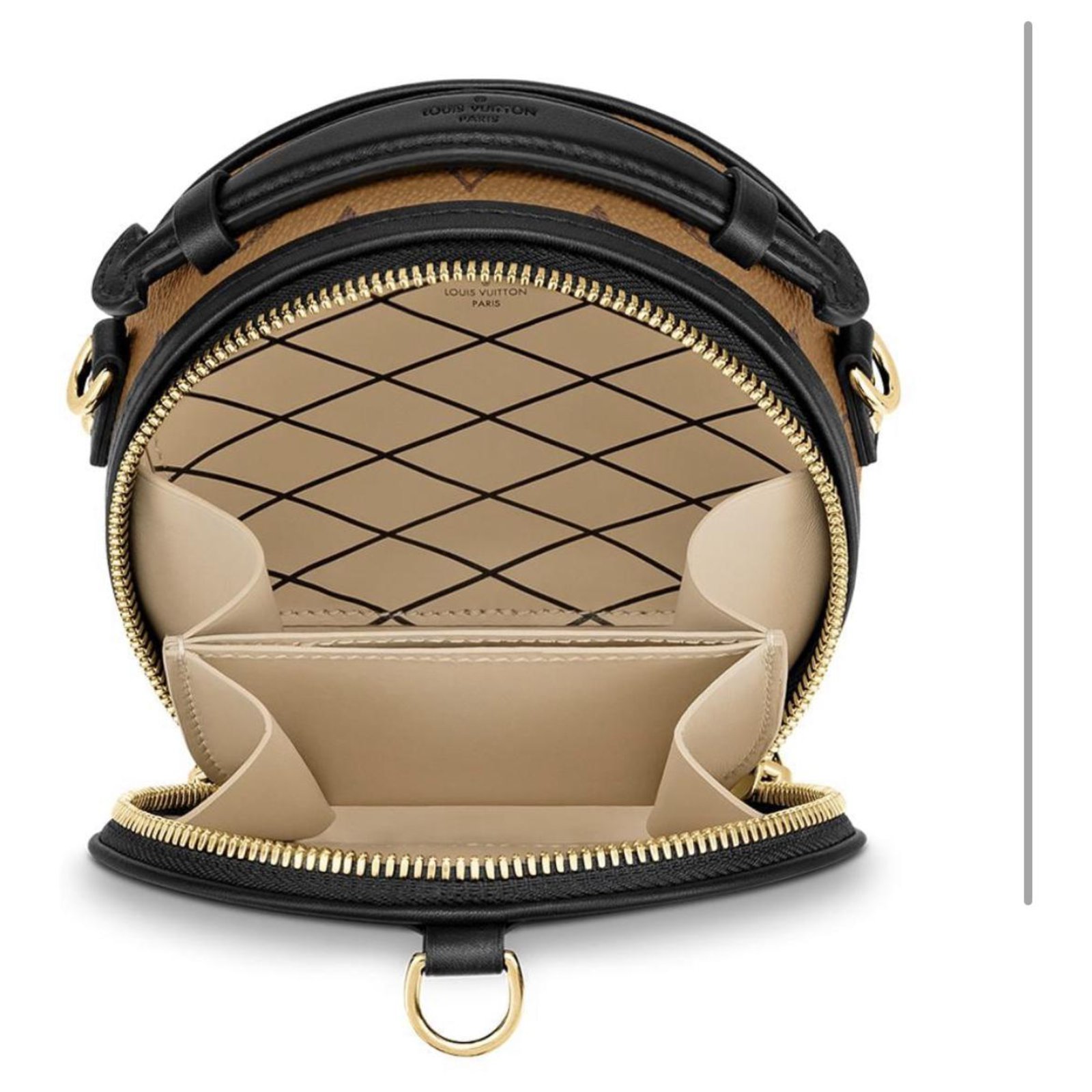Louis Vuitton, Bags, Louis Vuitton Mini Boite Chapeau In Black Vernis  Leather