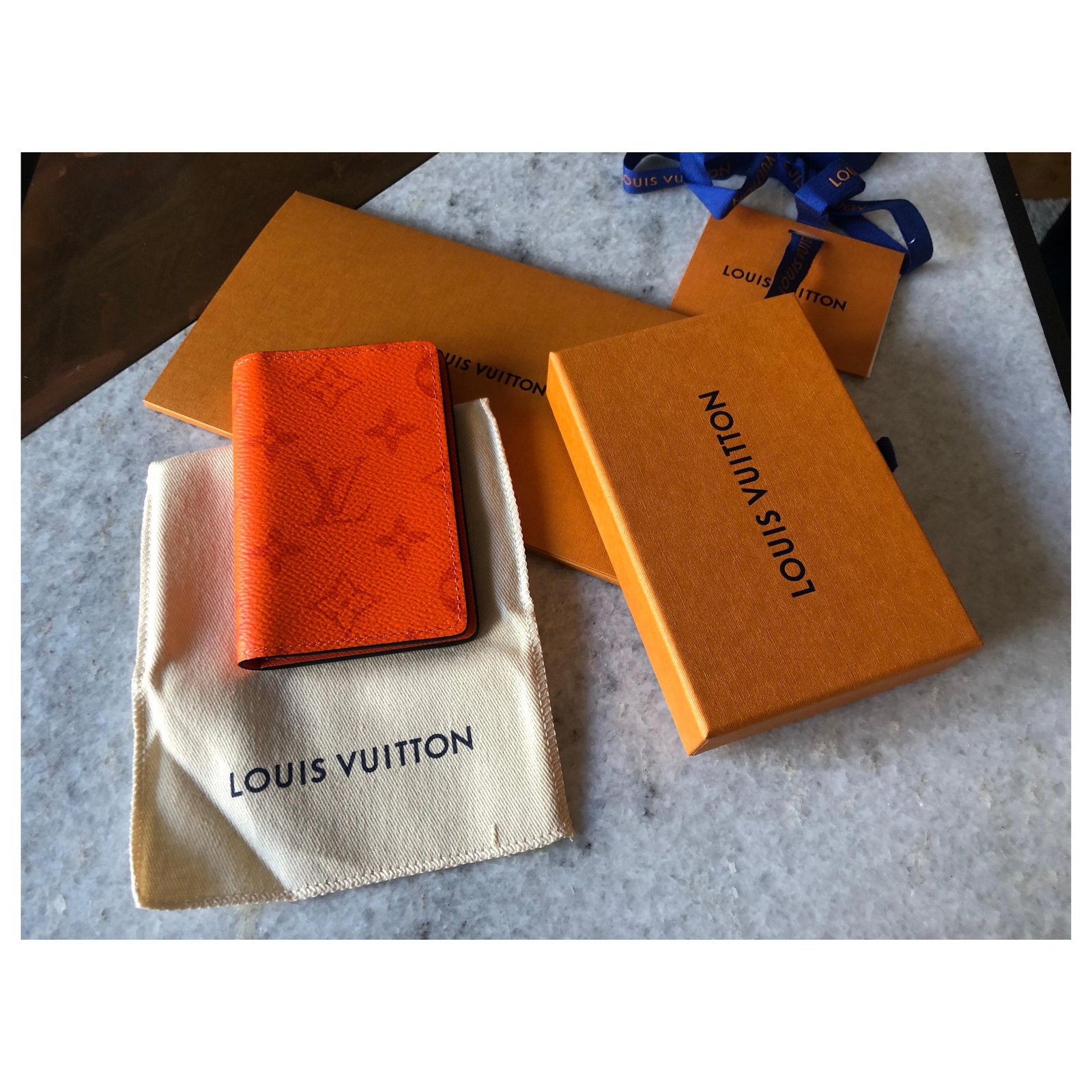 Louis Vuitton Handtaschen aus Leder - Orange - 14635210