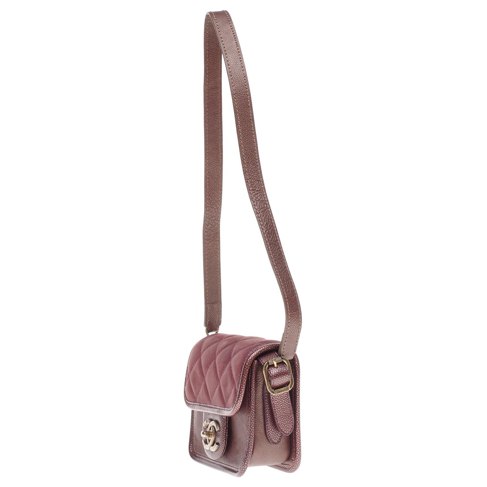 Chanel Paris-Bombay Back To School Mini Crossbody Bag - Gold Mini Bags,  Handbags - CHA332309