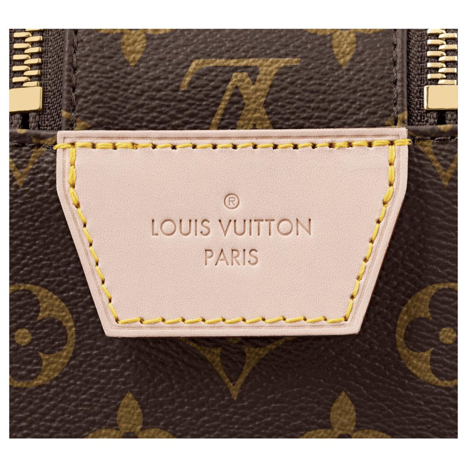 Louis Vuitton Stitched Teddy Pullover Beige Cotton ref.981097 - Joli Closet