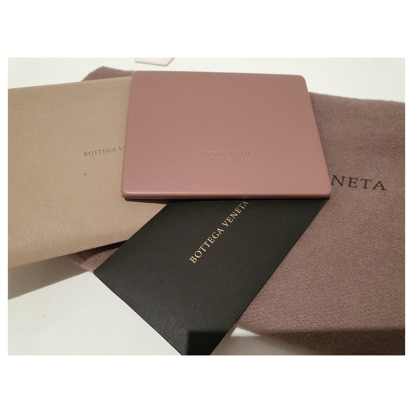 Bottega Veneta nodini Pink Leather ref.190491 - Joli Closet