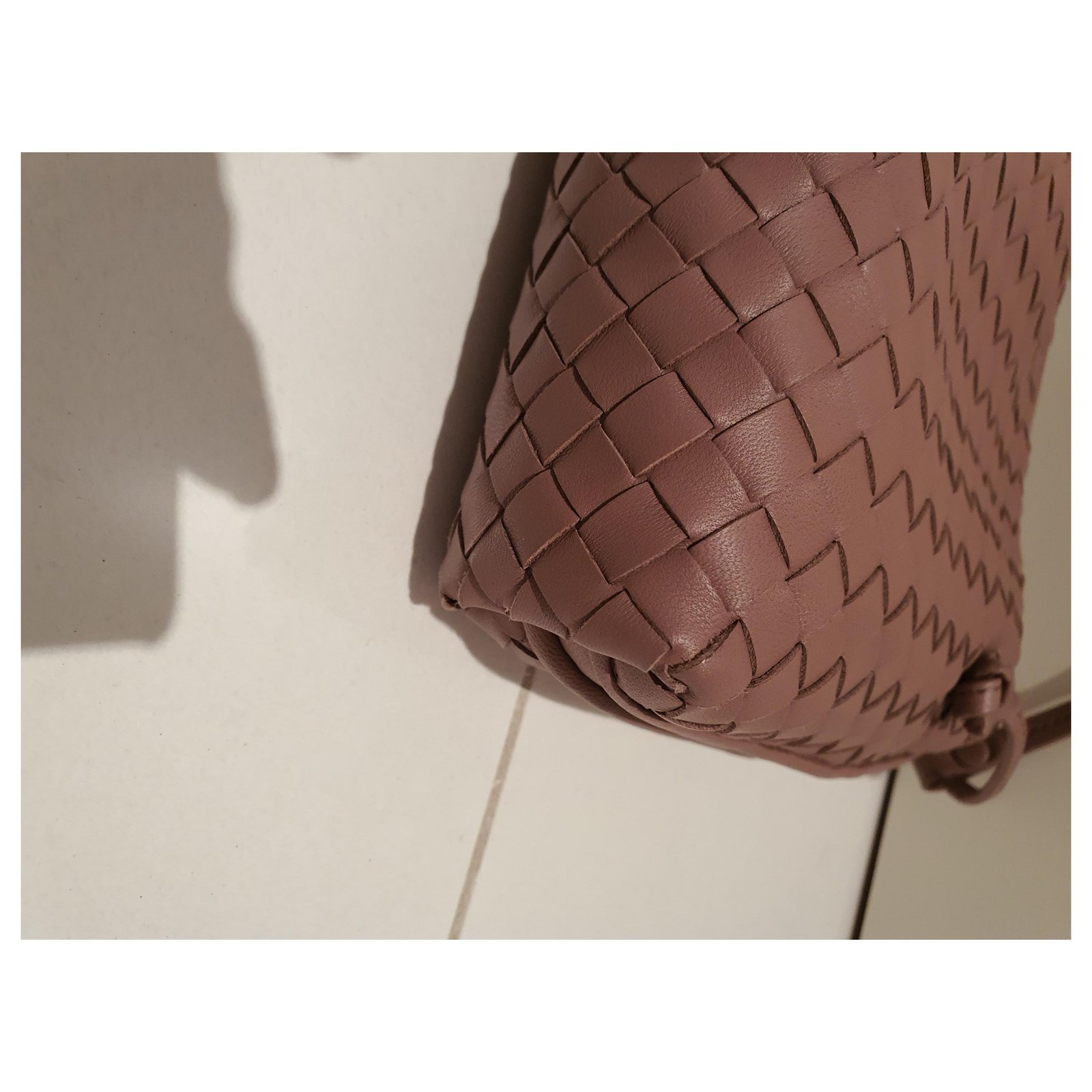 Bottega Veneta nodini Pink Leather ref.190491 - Joli Closet