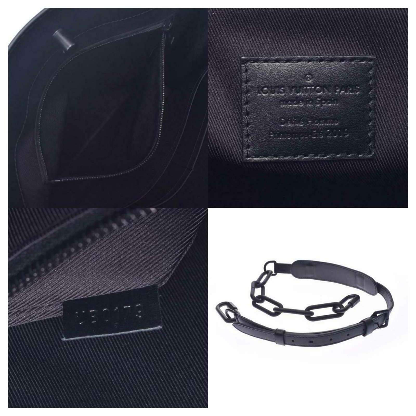 Louis Vuitton Sac Plat Virgil Abloh Brown Leather ref.190542