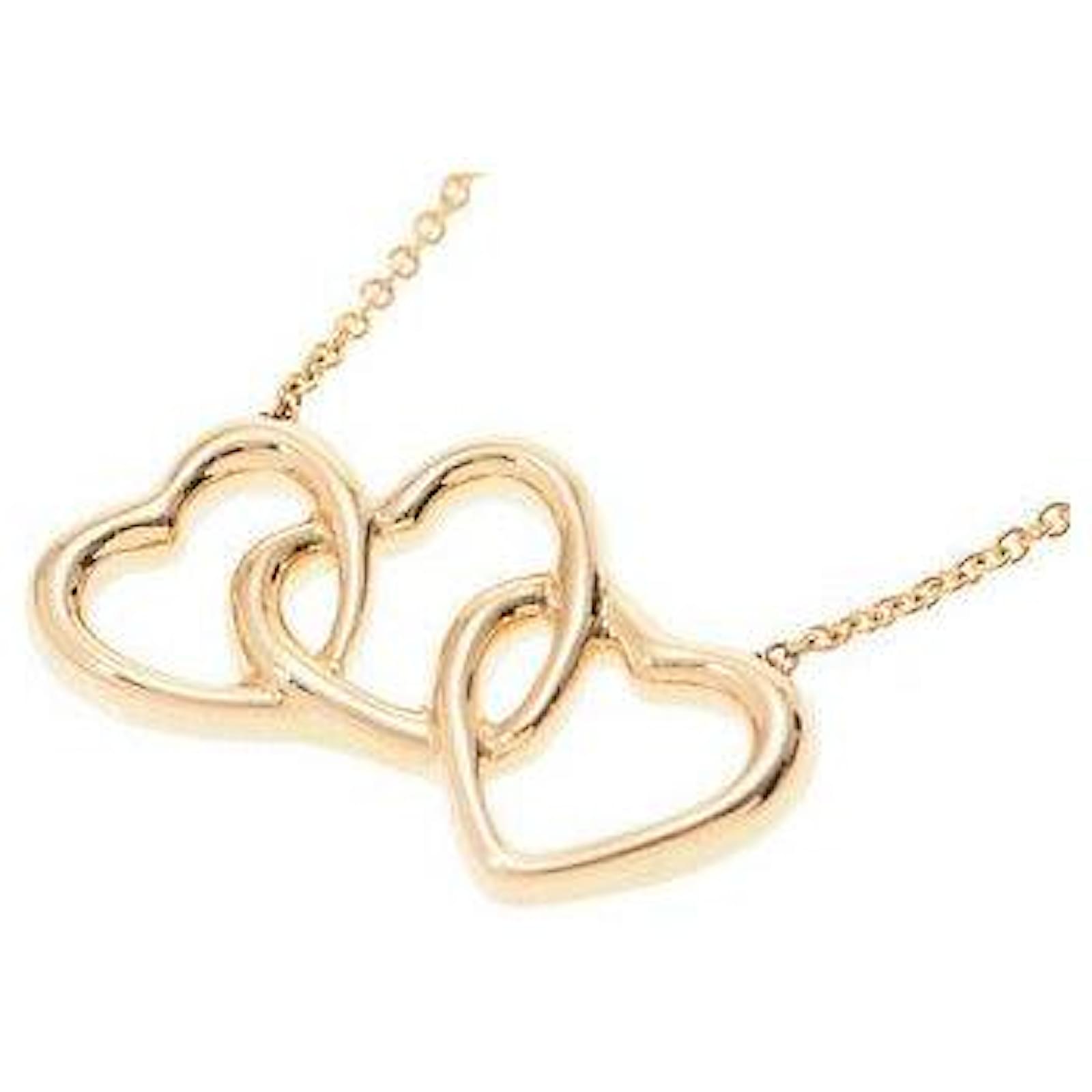 Triple Heart Golden Gold-plated 
