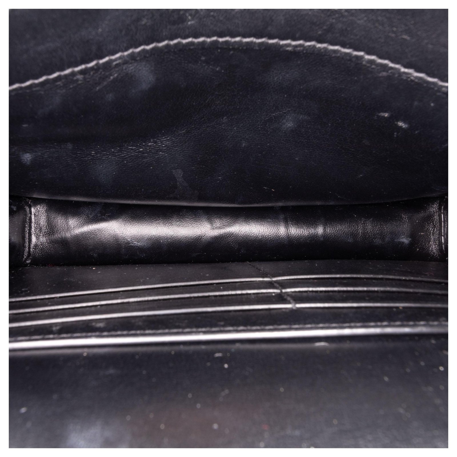 Classic metalic patent leather handbag Balenciaga Black in Patent