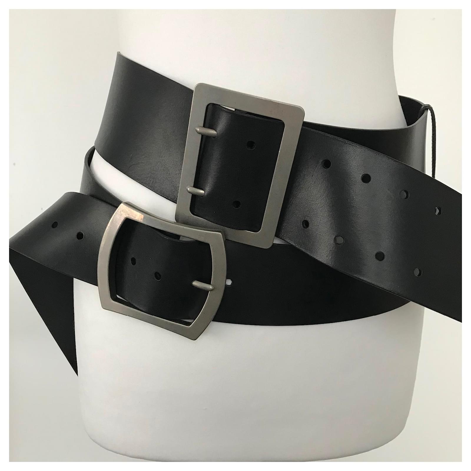 Ann Demeulemeester Belts Black Leather ref.JC190938 (Sold) - Joli