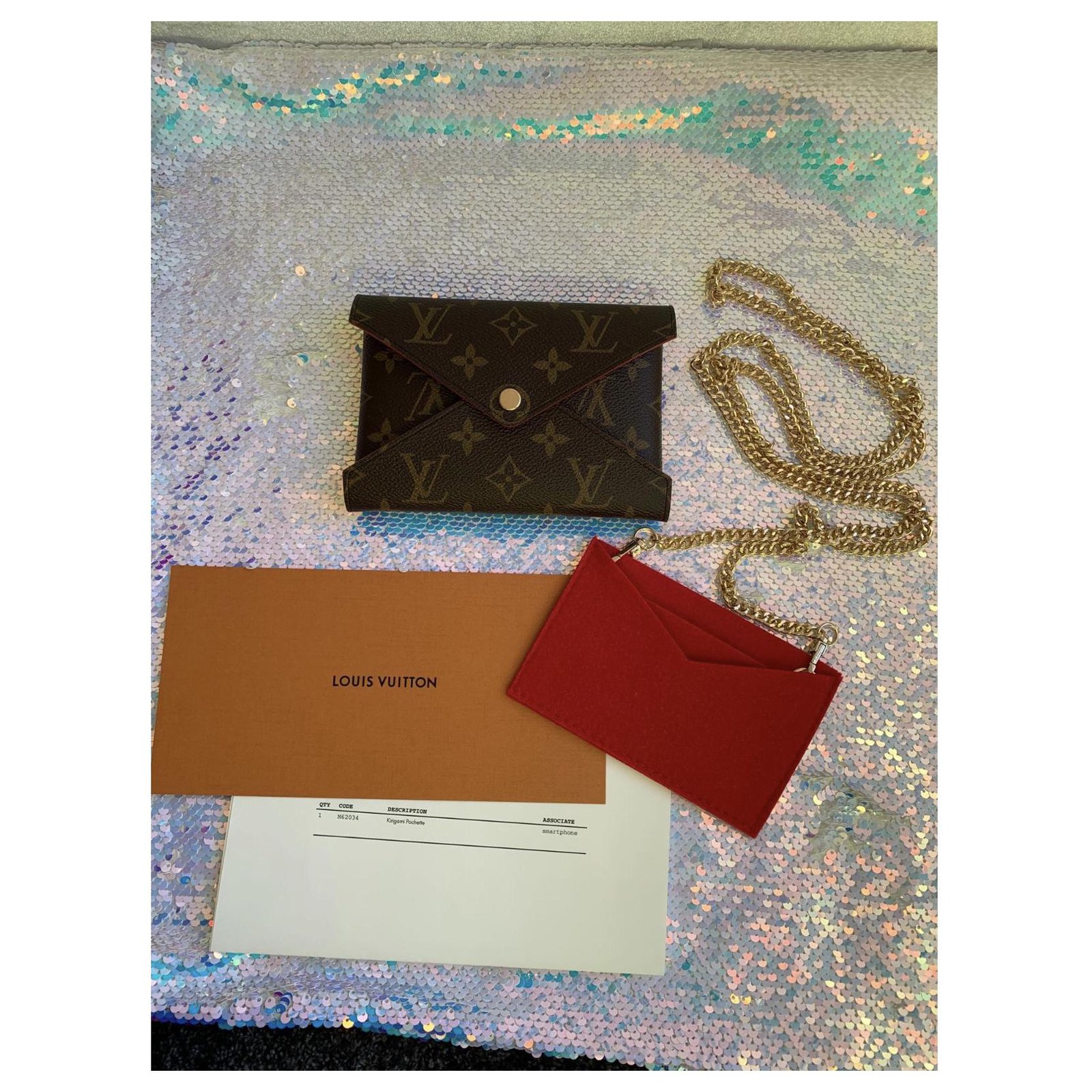 Louis Vuitton Kirigami set Brown Patent leather ref.78657 - Joli Closet