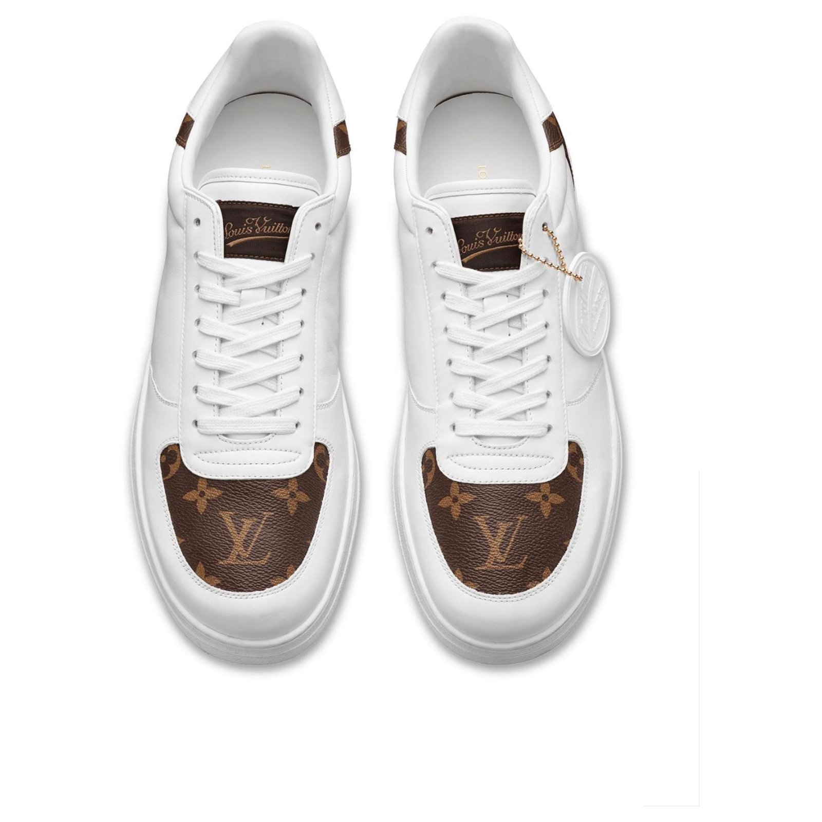 Louis Vuitton sneakers White Leather ref.75462 - Joli Closet