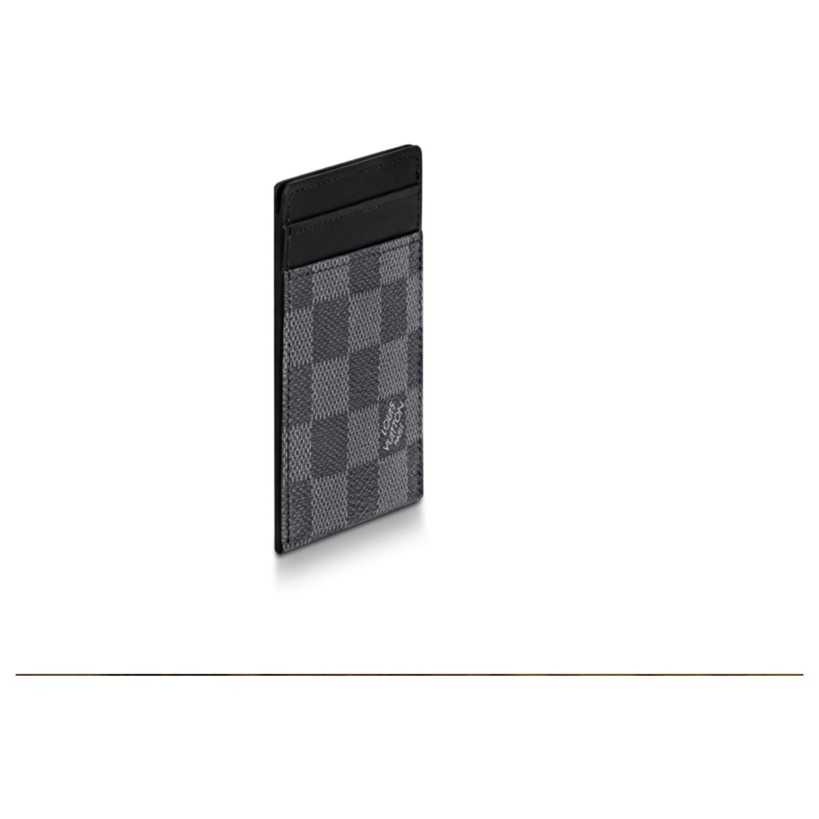 Louis Vuitton LV Pince wallet new Grey Leather ref.492174 - Joli Closet