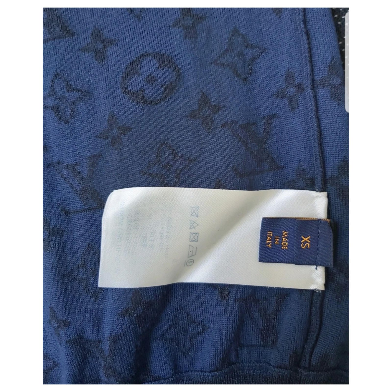 Louis Vuitton Iphone Case Navy blue Cloth ref.366349 - Joli Closet
