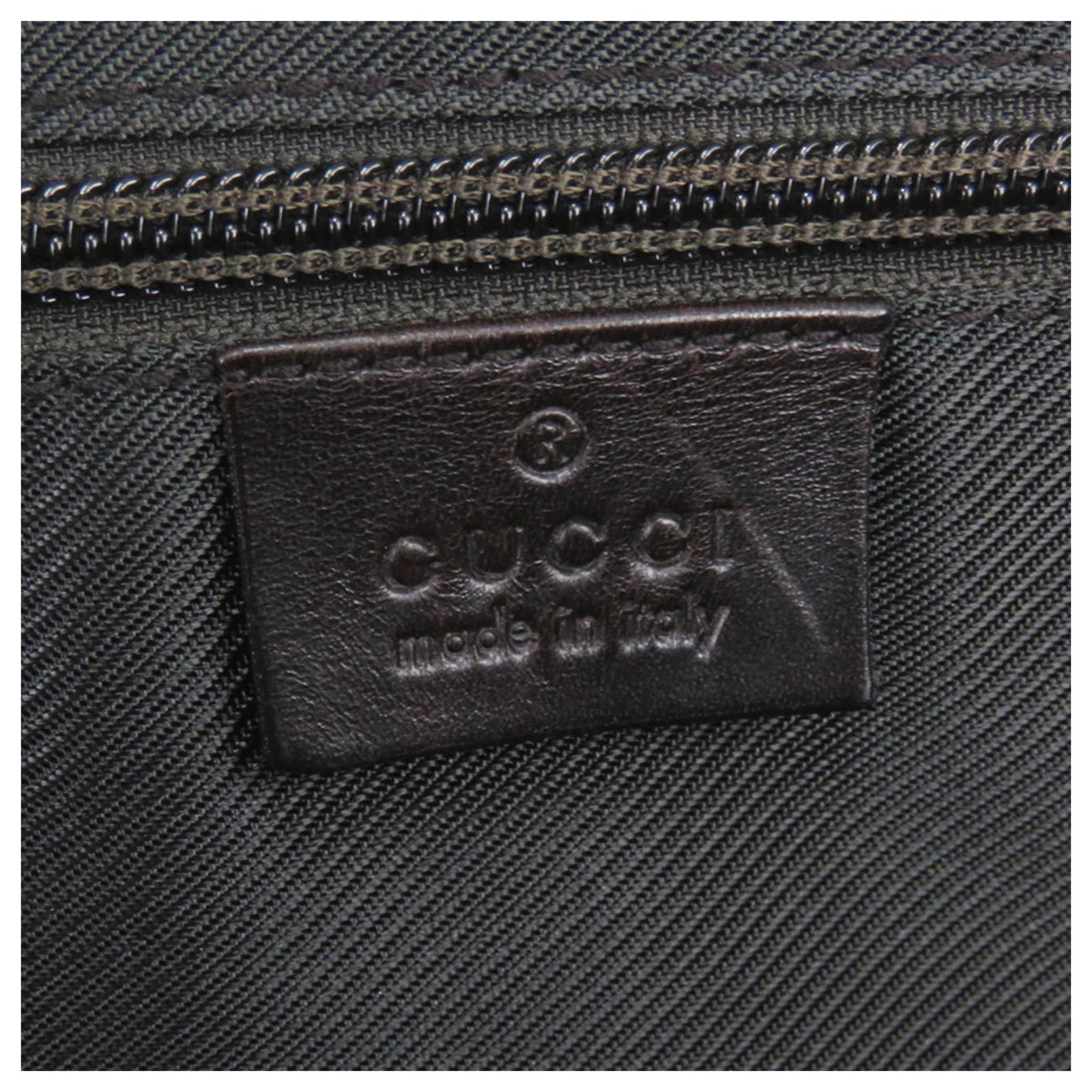 Gucci Brown GG Supreme Duffle Bag Beige Dark brown Leather Cloth Pony-style  calfskin Cloth ref.336953 - Joli Closet