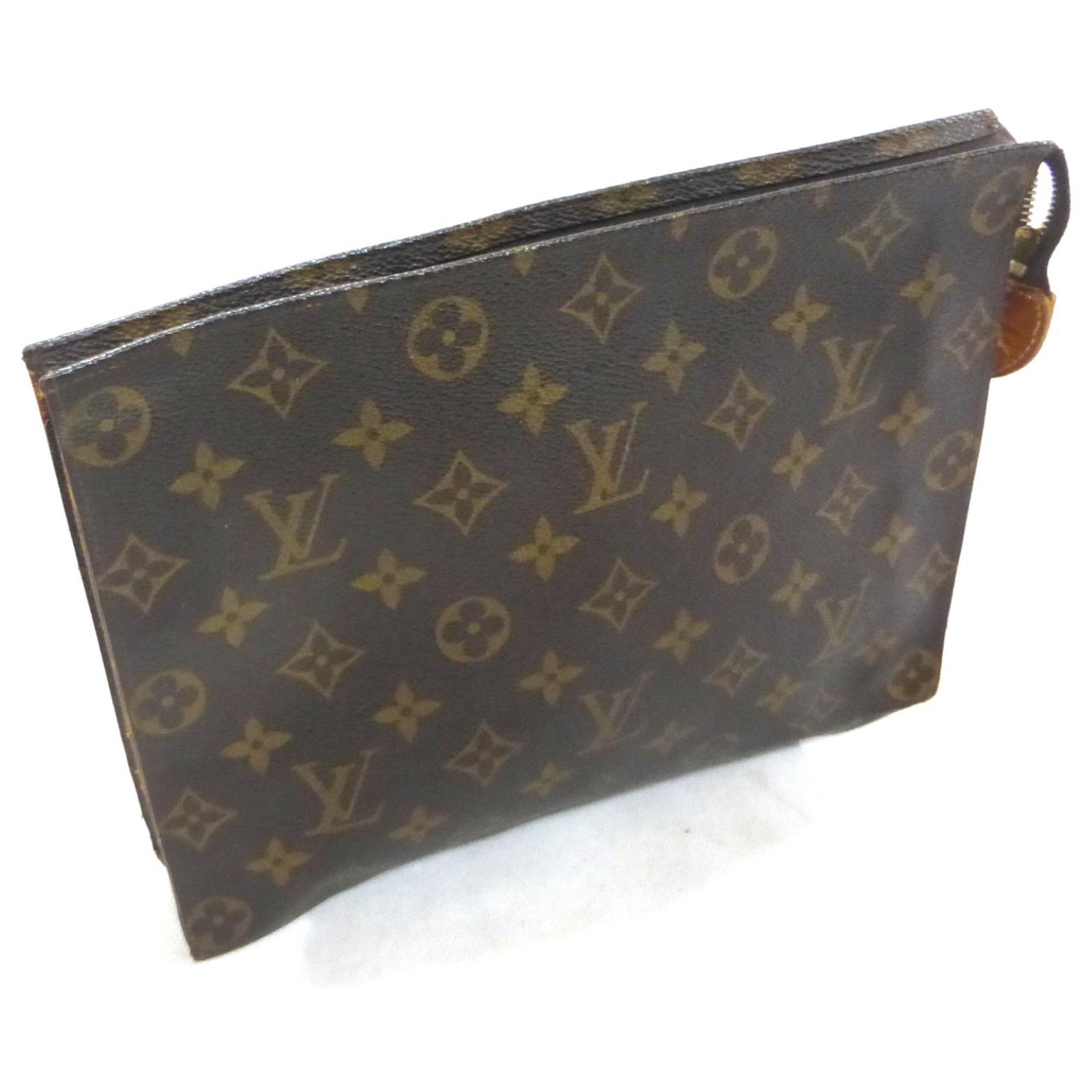 Louis Vuitton Toiletry pouch 26 Monogram Brown Leather ref.193187