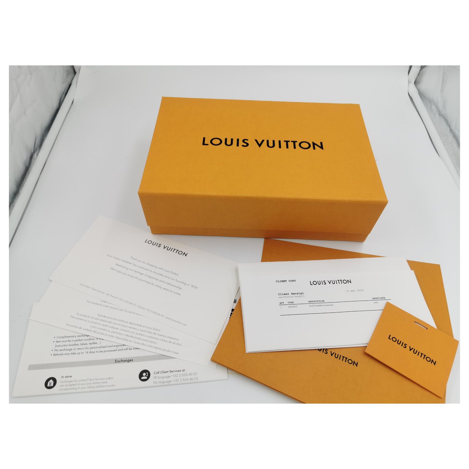 Louis Vuitton Enveloppe Carte de visite Brown Patent leather ref.738344 -  Joli Closet