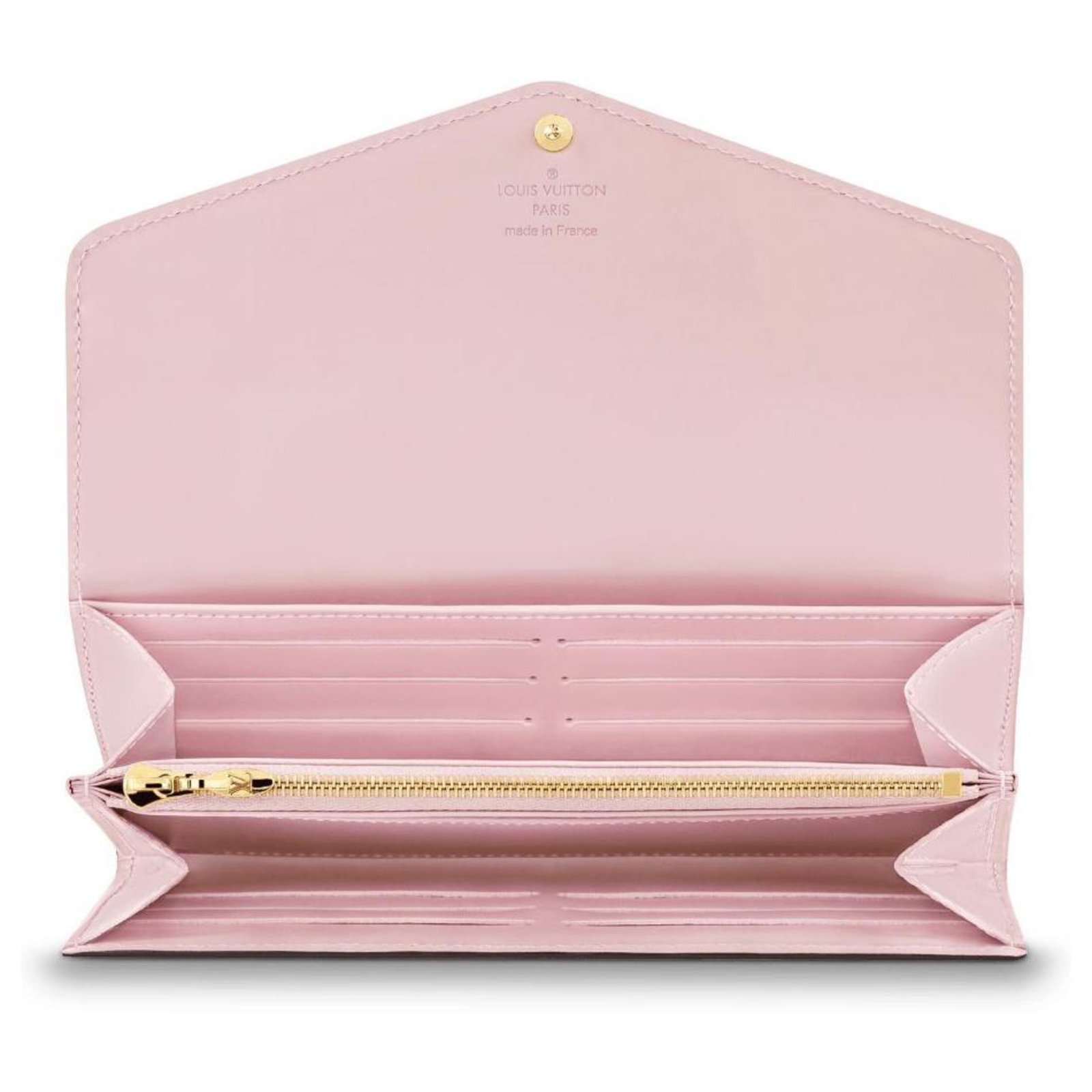 Handbag Louis Vuitton Sarah Portefeuille Long Wallet Patent Leather Pink  122040139 - Heritage Estate Jewelry