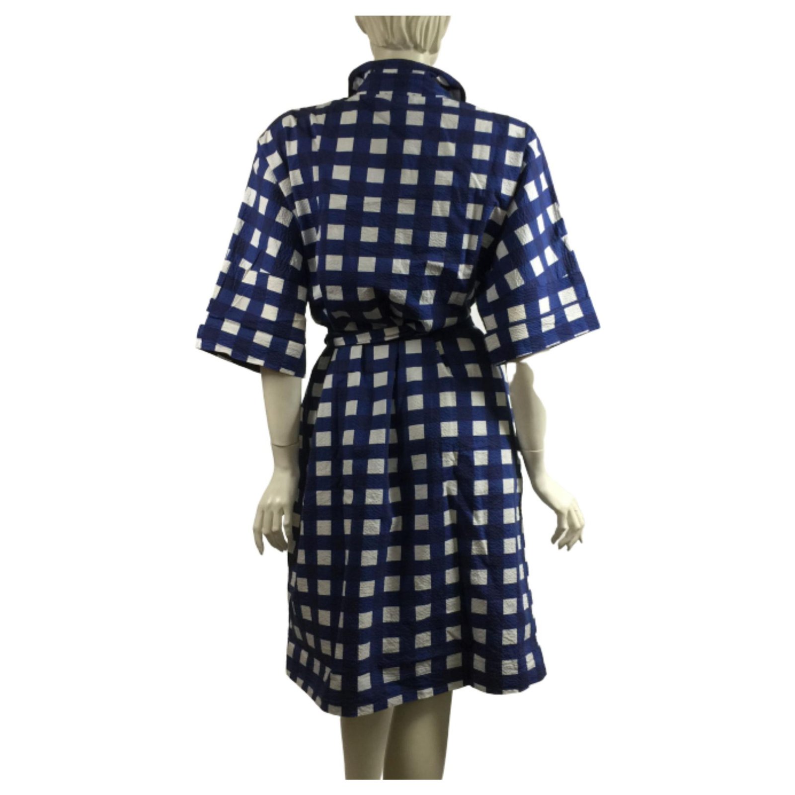 cos navy shirt dress