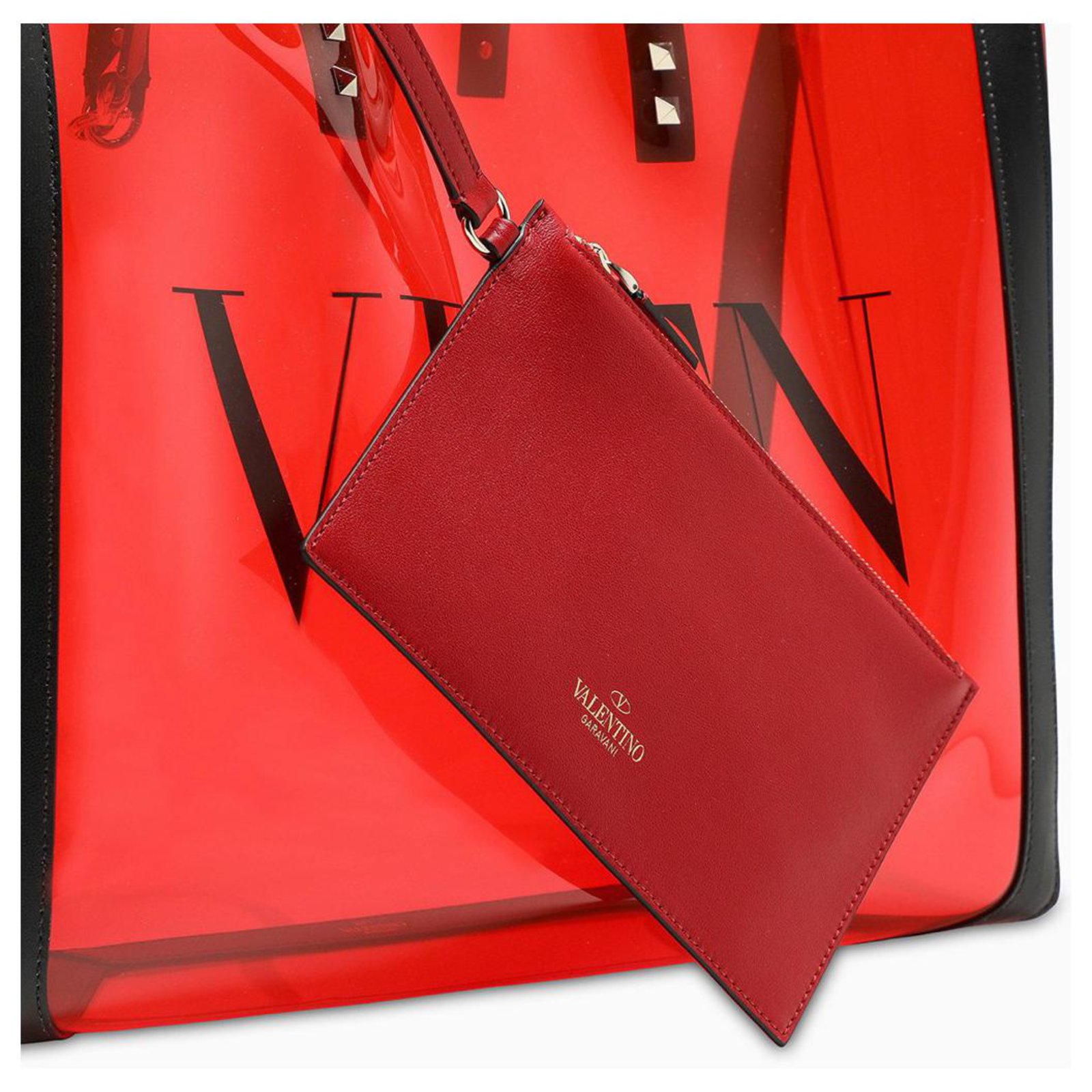RED Valentino, Bags, Red Valentino Clear Tote Bag