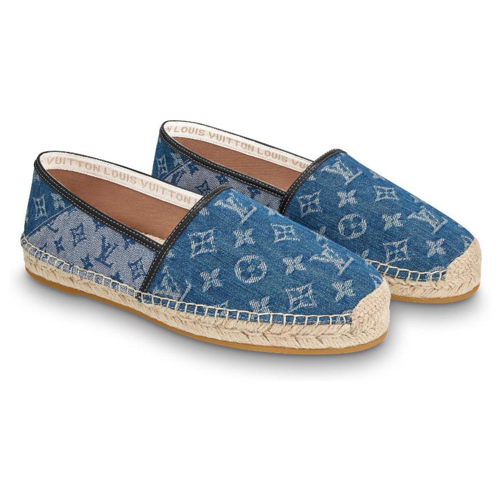 Louis Vuitton LV cloud shoes. Blue Leather ref.216768 - Joli Closet