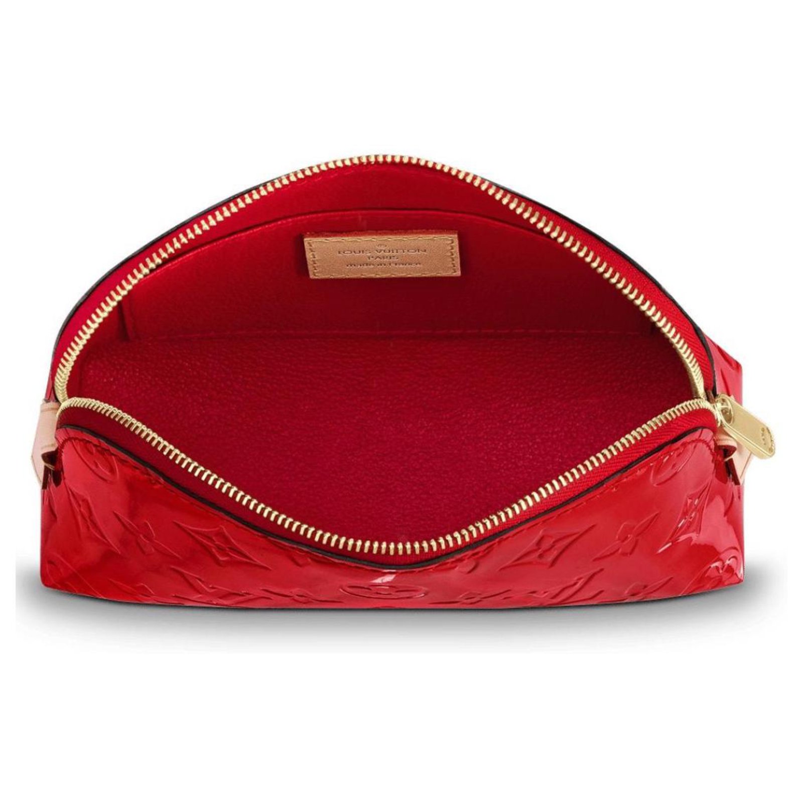 Louis Vuitton LV Cosmetic pouch new Red Leather ref.194109 - Joli