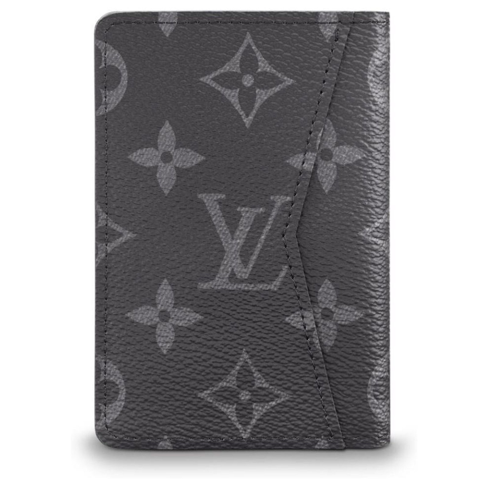 Louis Vuitton Organizer tascabile LV Nero Pelle ref.229042 - Joli Closet